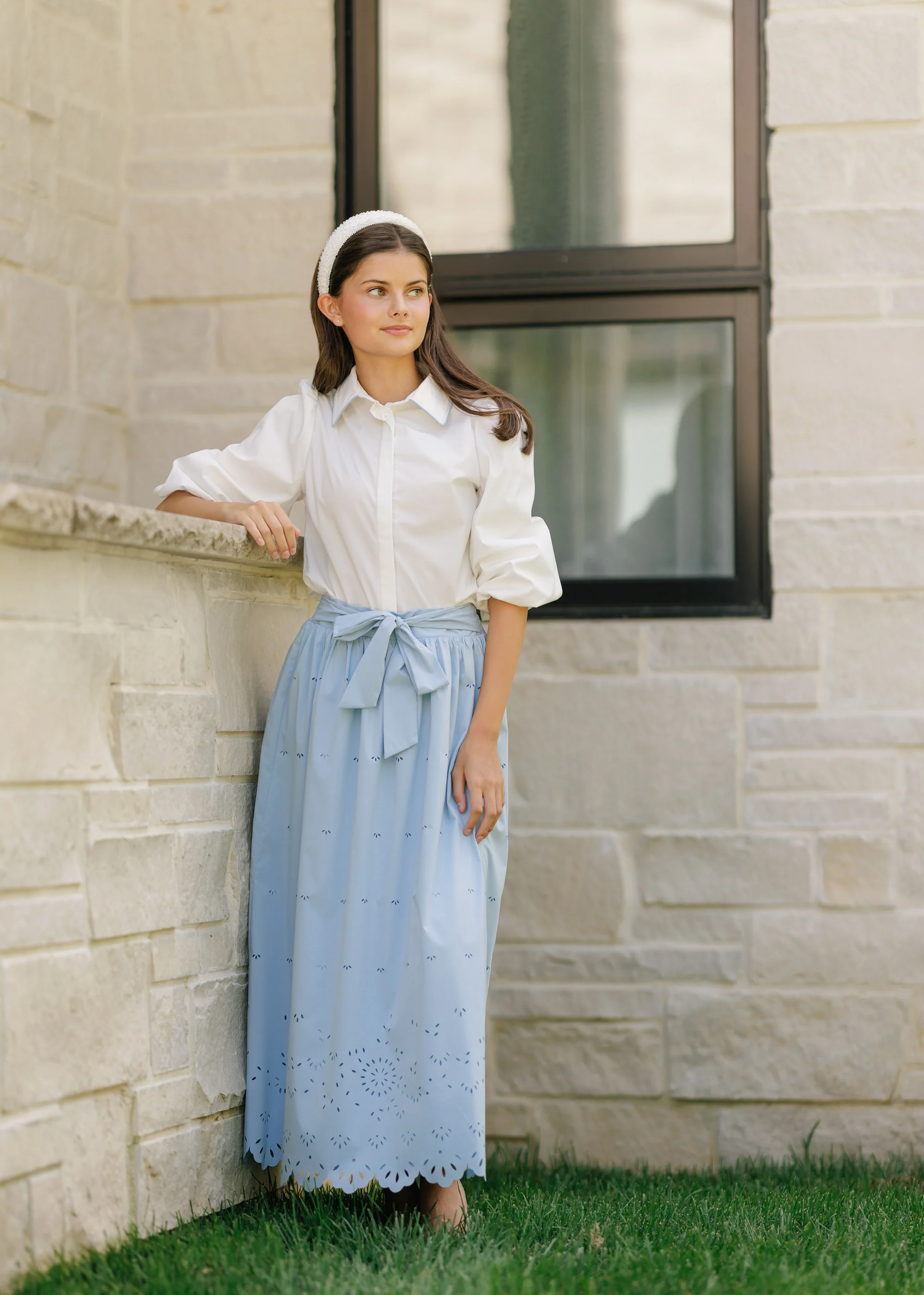 Daintti by Velvette Label White Blouse - Image 2