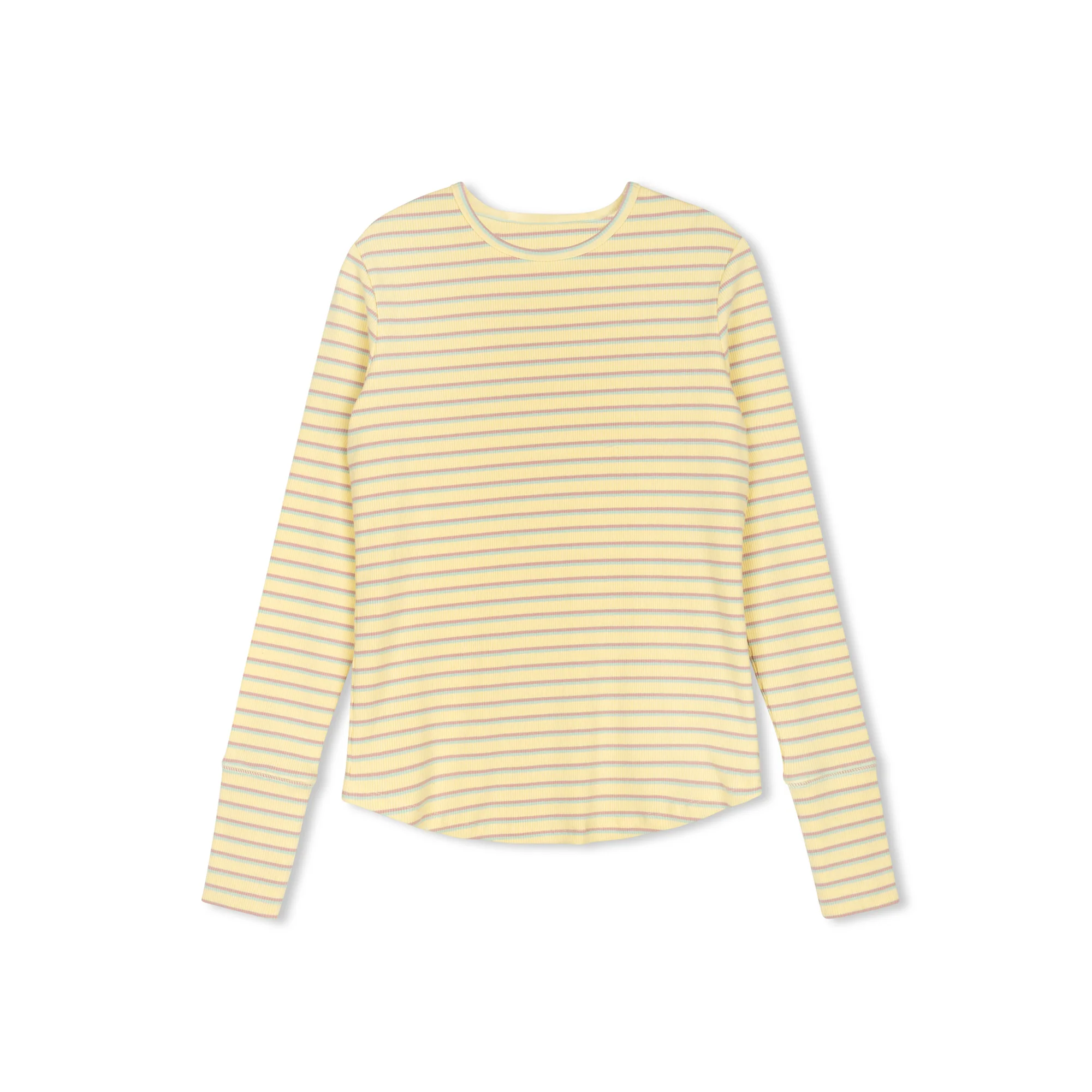 Daintti by Velvette Label Yellow Stripe Tee