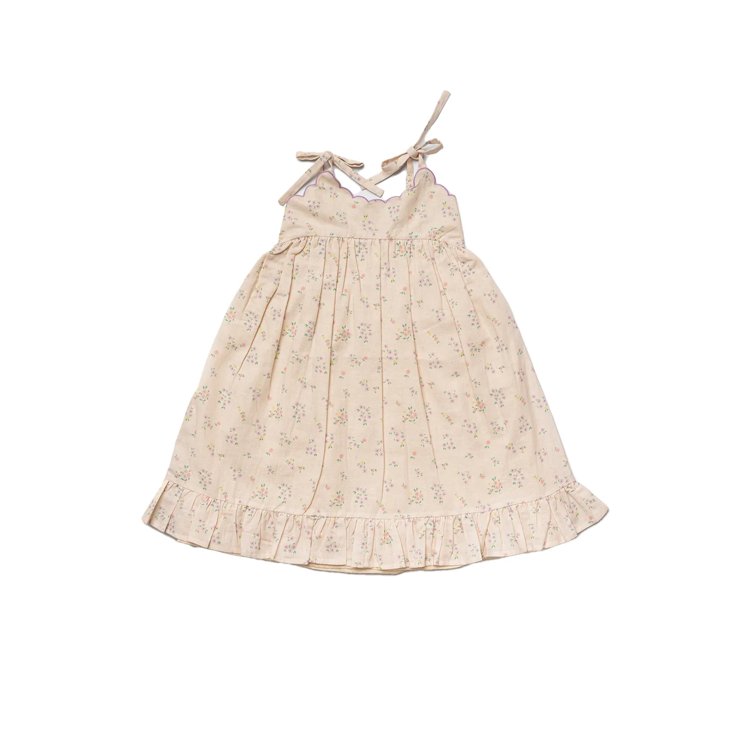 Early Sunday Alena Dress Painted Bouquet Print (FC-SS26-00003)