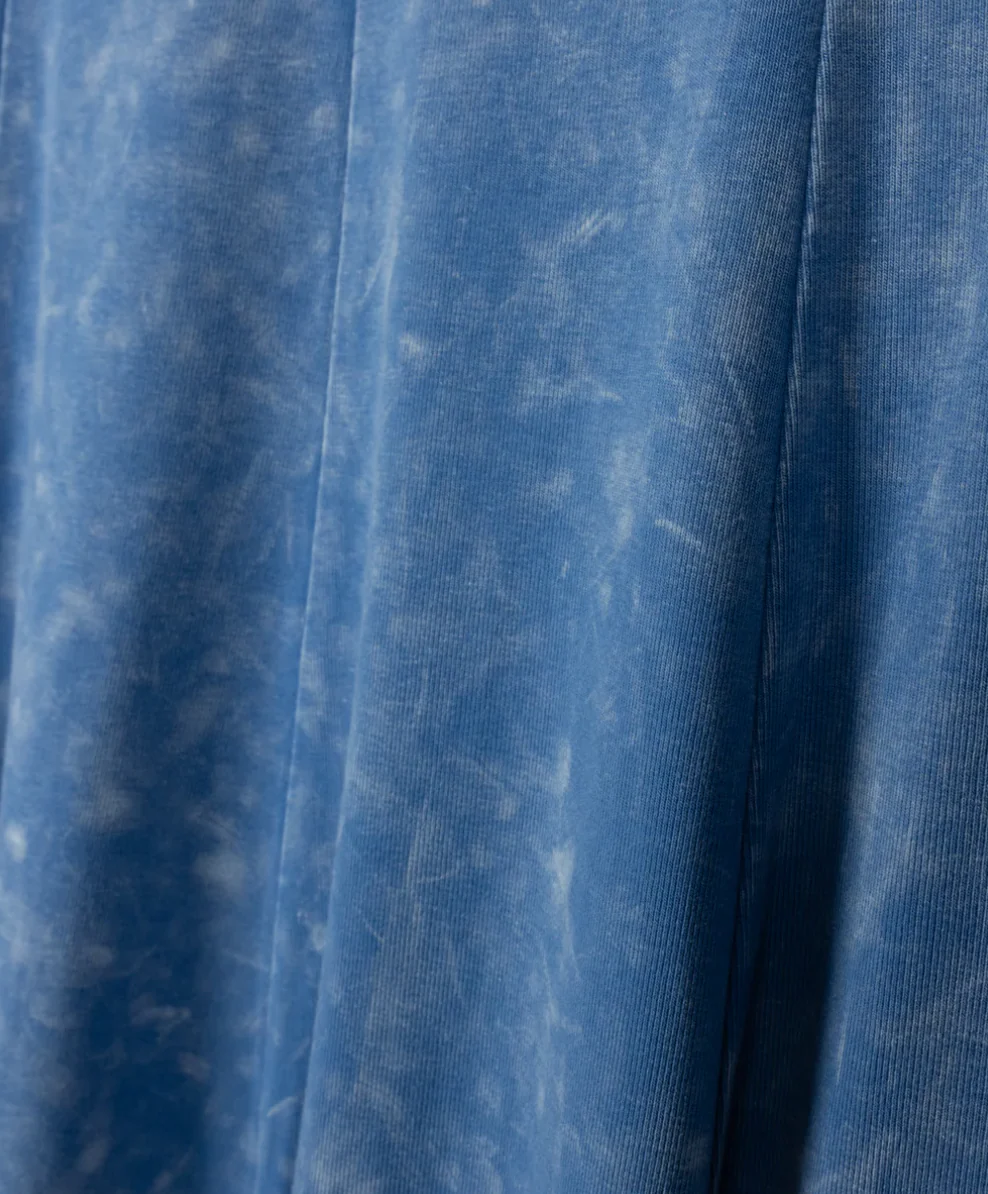 Vibe Elastic Waist Panel Midi Skirt - Image 2