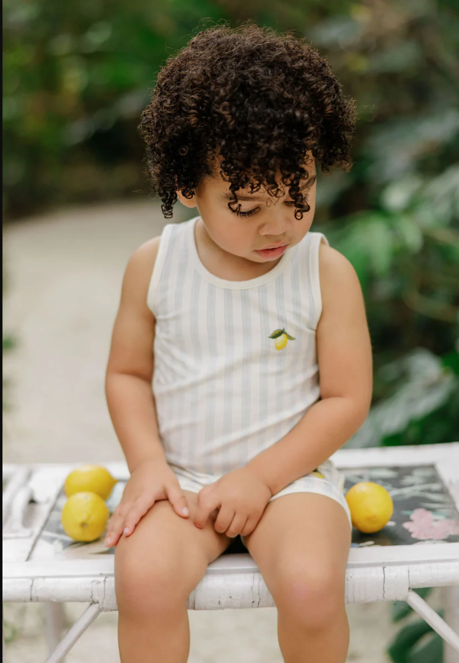 Ely's & Co Fruit Collection Lemon Tank And Shorts - Image 2