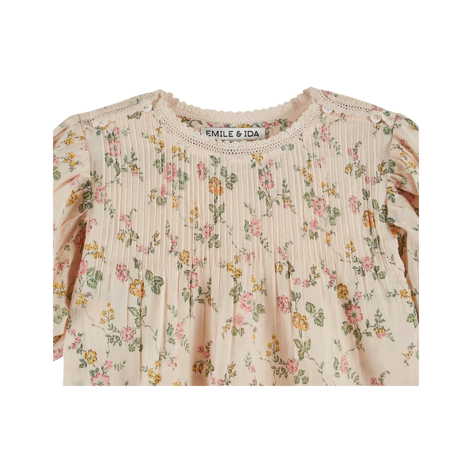 Emile Et Ida Printed Blouse (AD030) - Rosier - Image 2