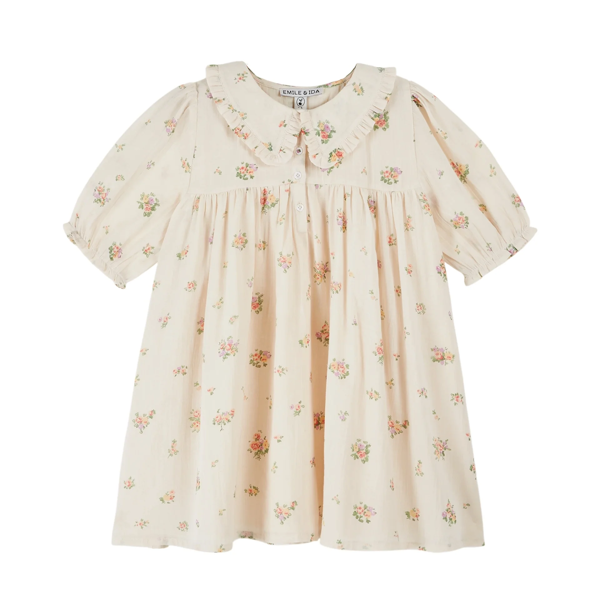 Emile Et Ida Wide Printed Dress (AD045A) - Althea