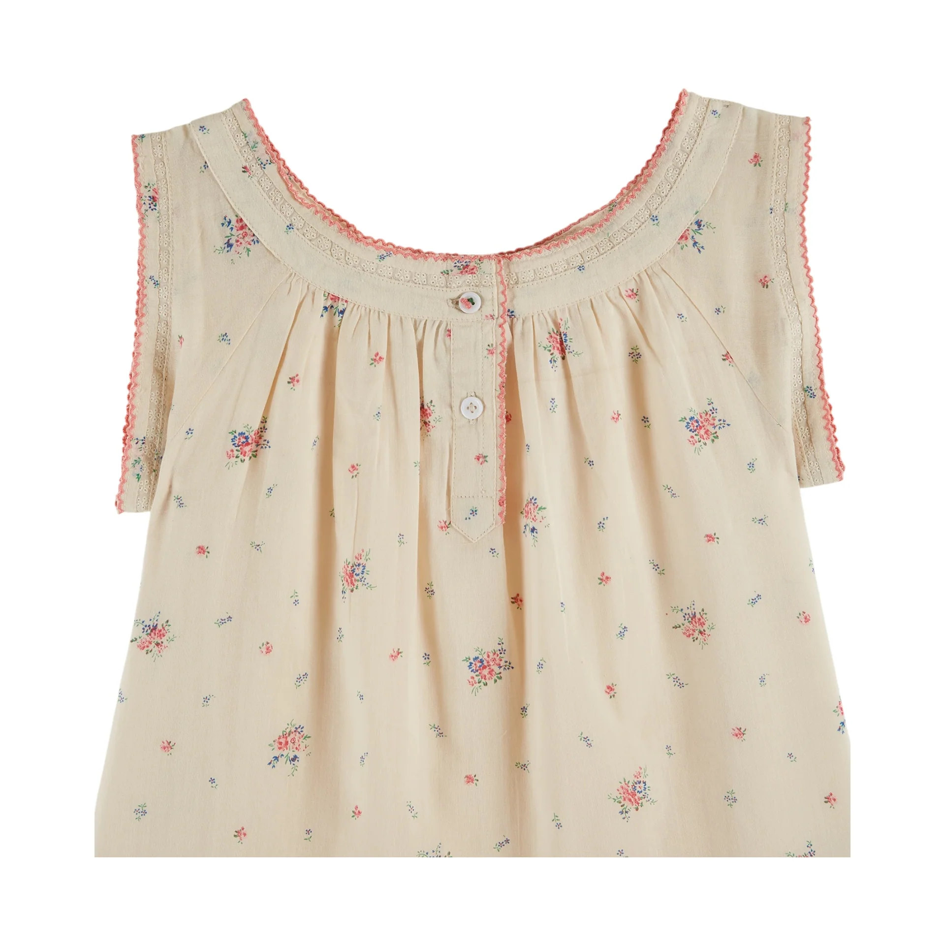 Emile Et Ida Printed Dress (AD080) - Paquerette - Image 2