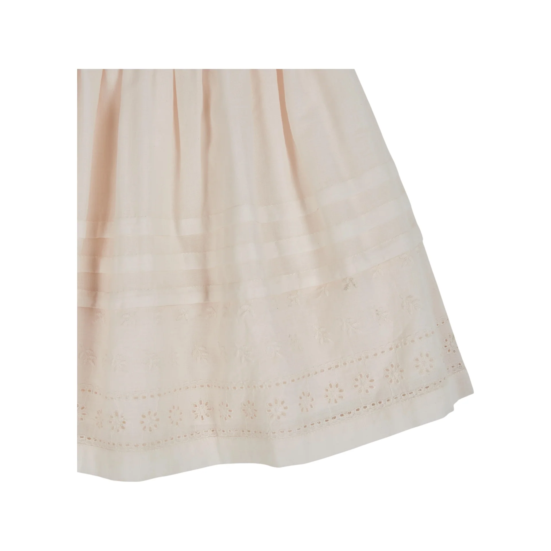 Emile Et Ida Broderie Anglaise Skirt (AD171) - Creme - Image 2
