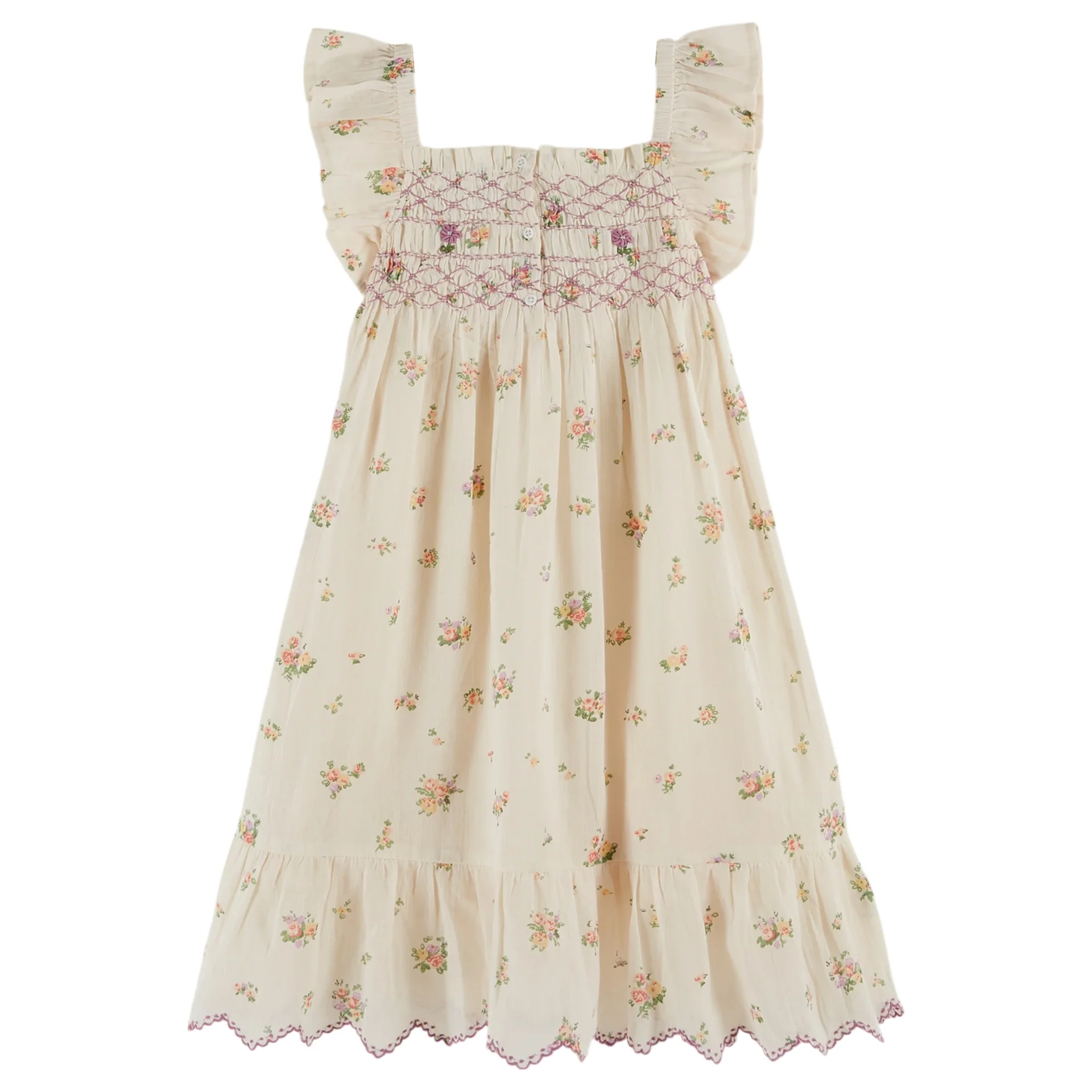 Emile Et Ida Althea Embroidered Smocked Dre (AD266) - Image 2