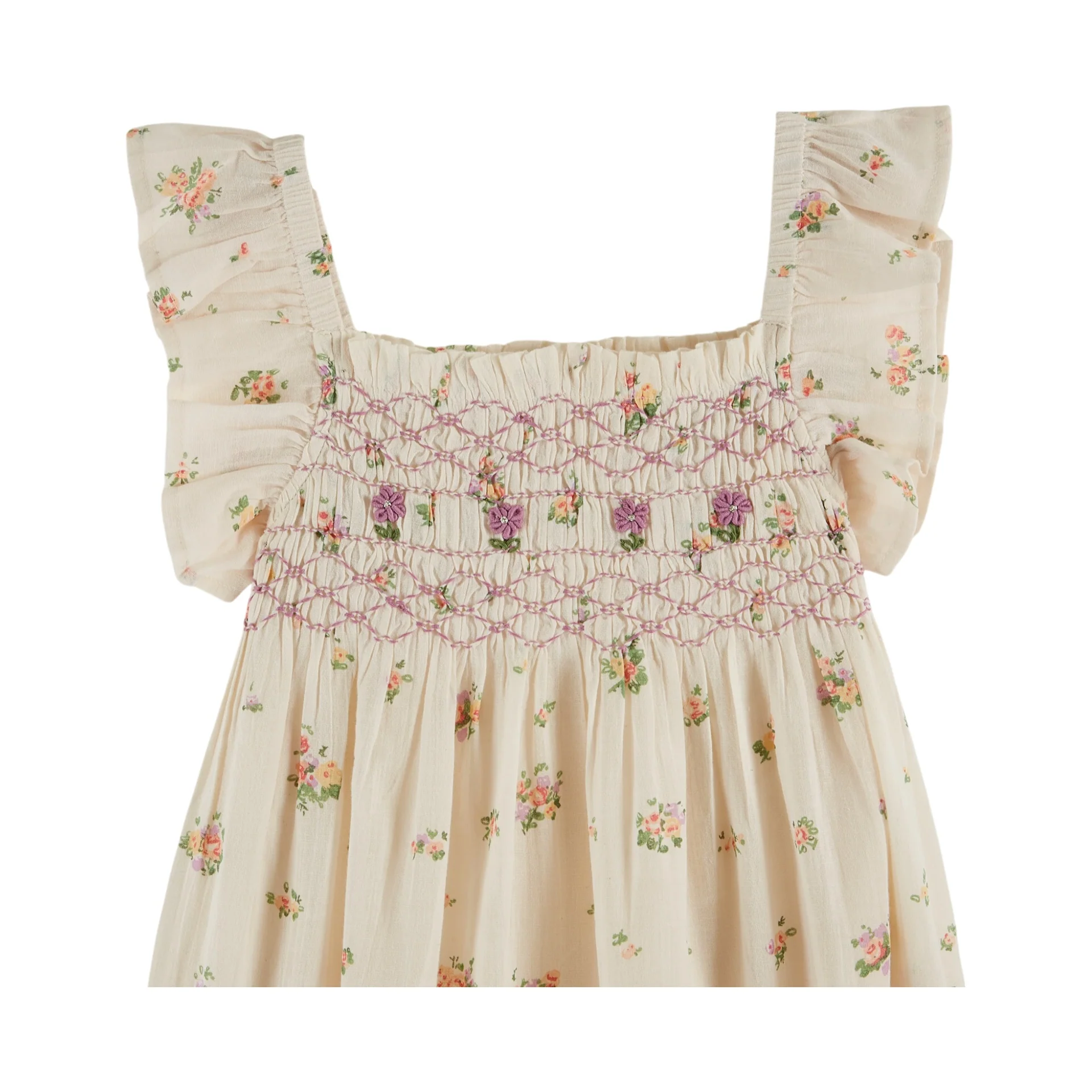 Emile Et Ida Althea Embroidered Smocked Dre (AD266) - Image 3