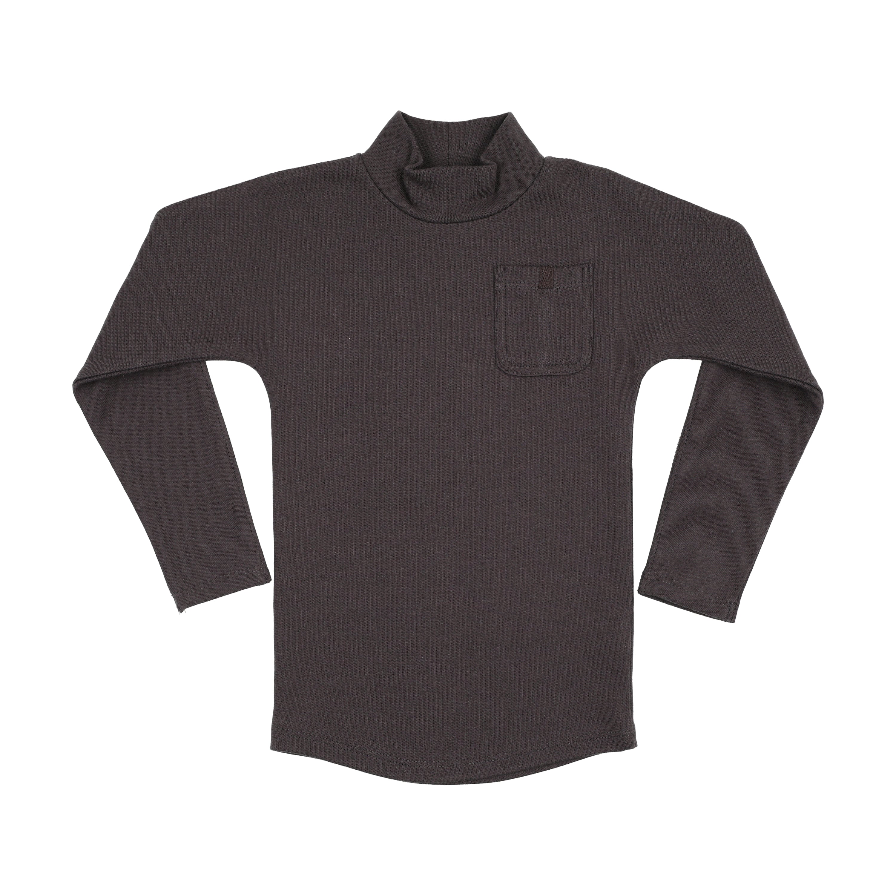 Farren And Me Washed Black Dolman Turtleneck (Faw25-06)