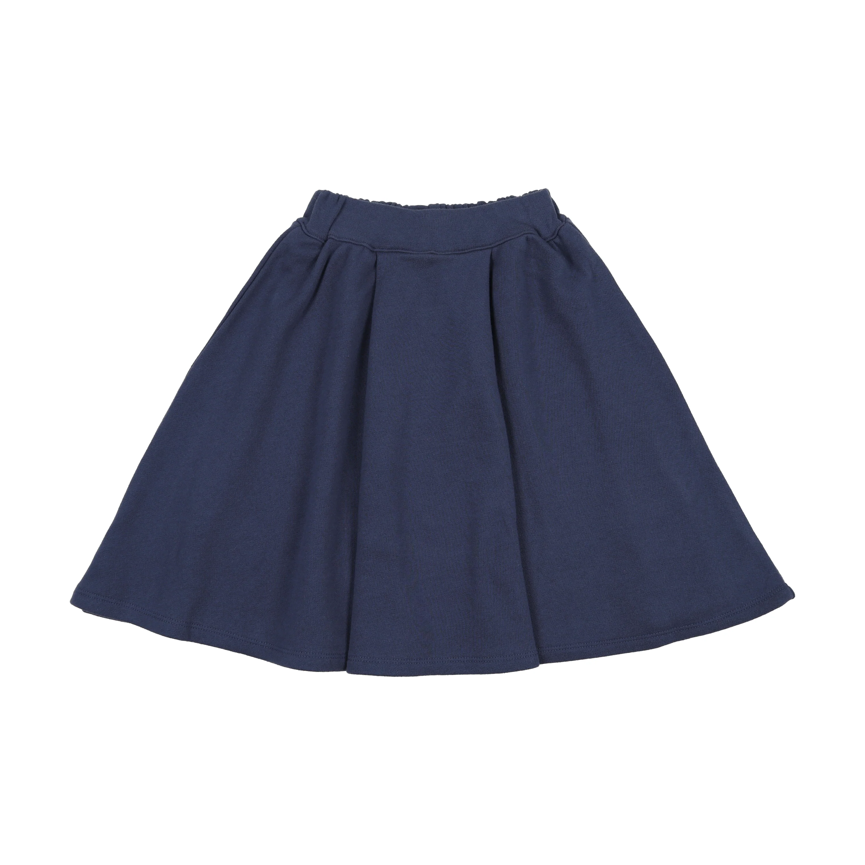 Farren And Me Washed Blue Gathered Skirt (Faw25-08)