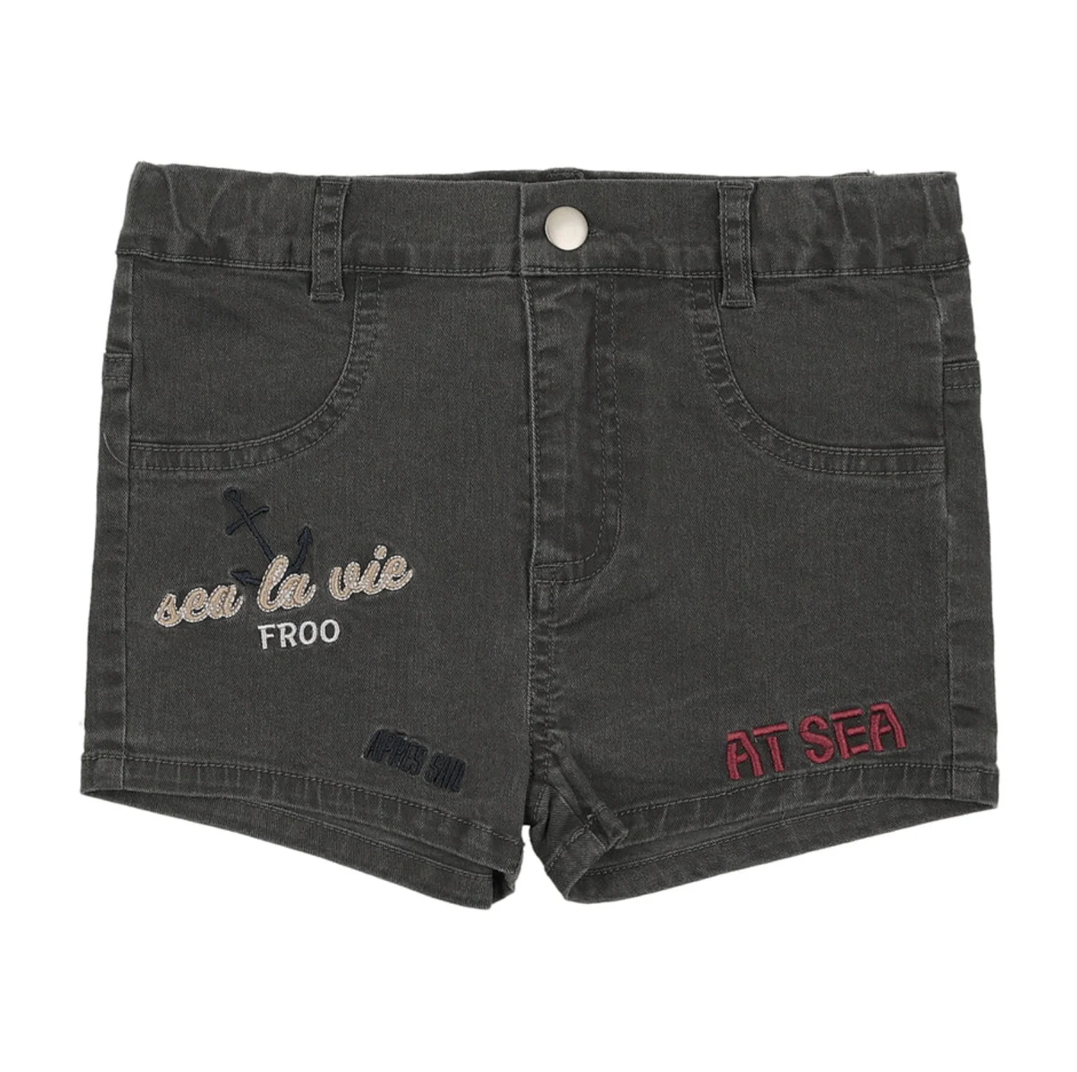 Froo Grey Denim Atlas Shorts