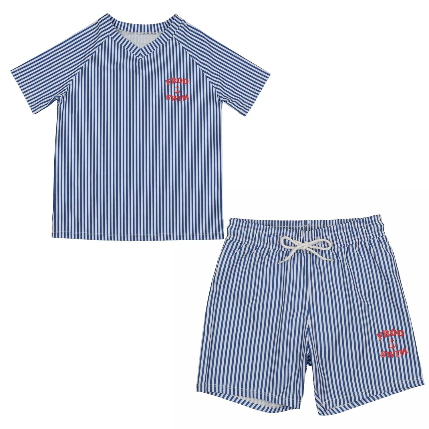 Froo Stripe Jett Swim Set