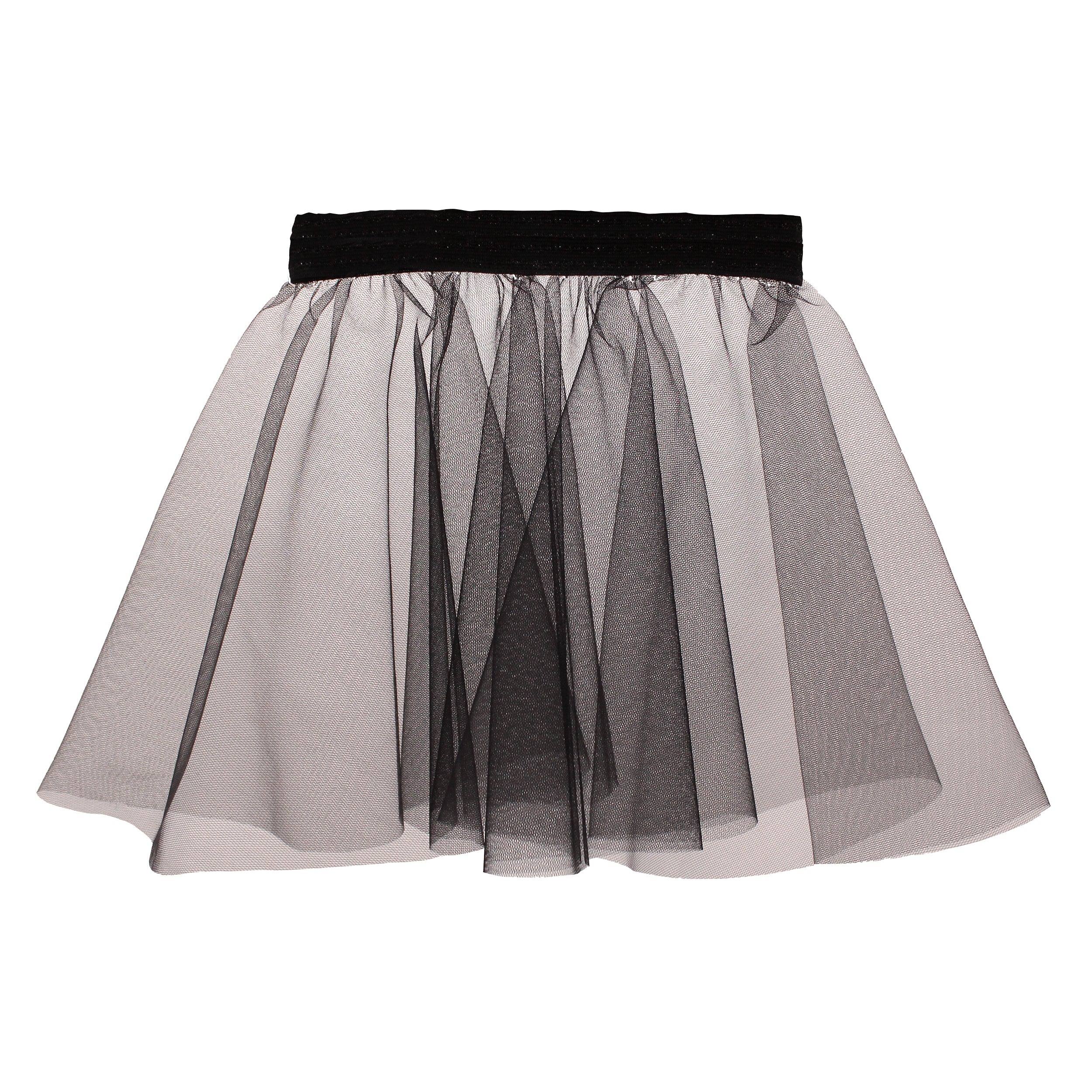 Gaya Lab Anthracite-Silver Knit / Tulle Adele Dress - Image 4