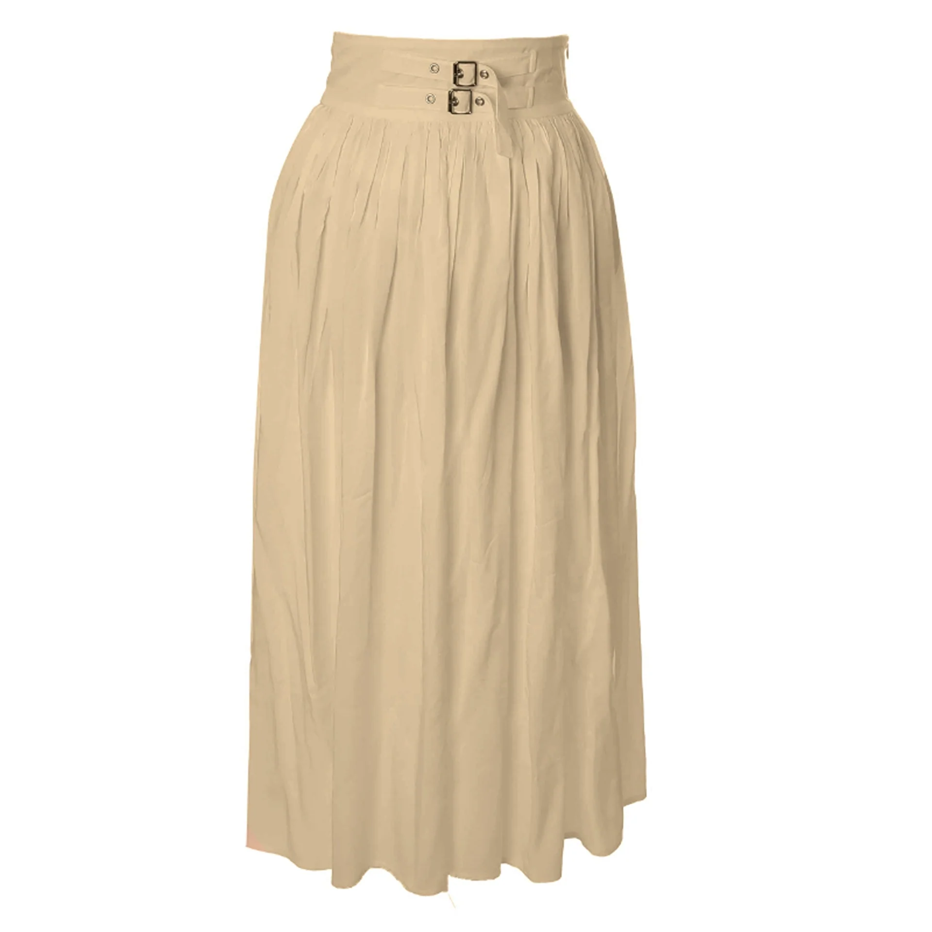 HEV Lemon Skirt With Buckle (HSK795)