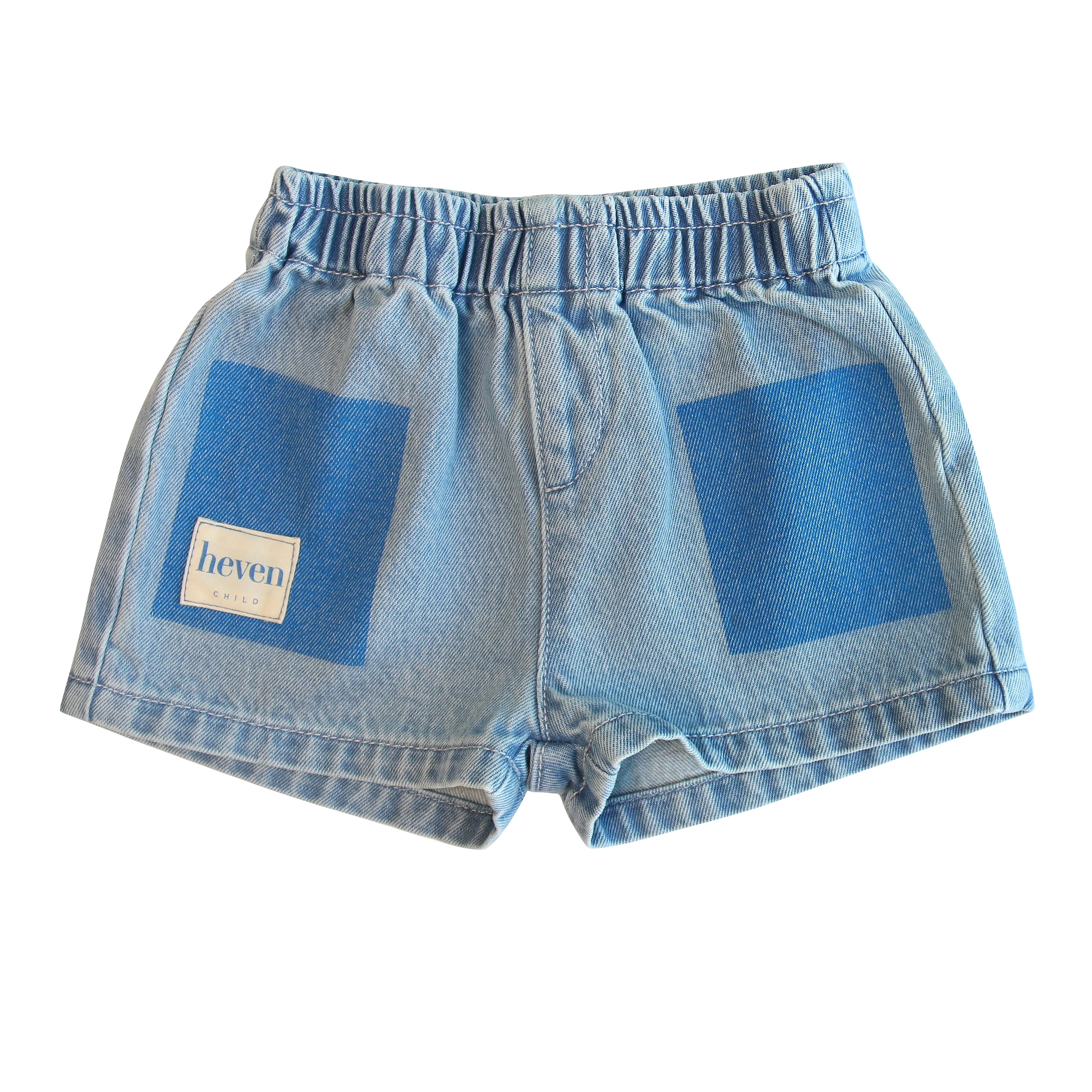 Heven Child Denim Pocket Shorts (H56) - Dnm Denim