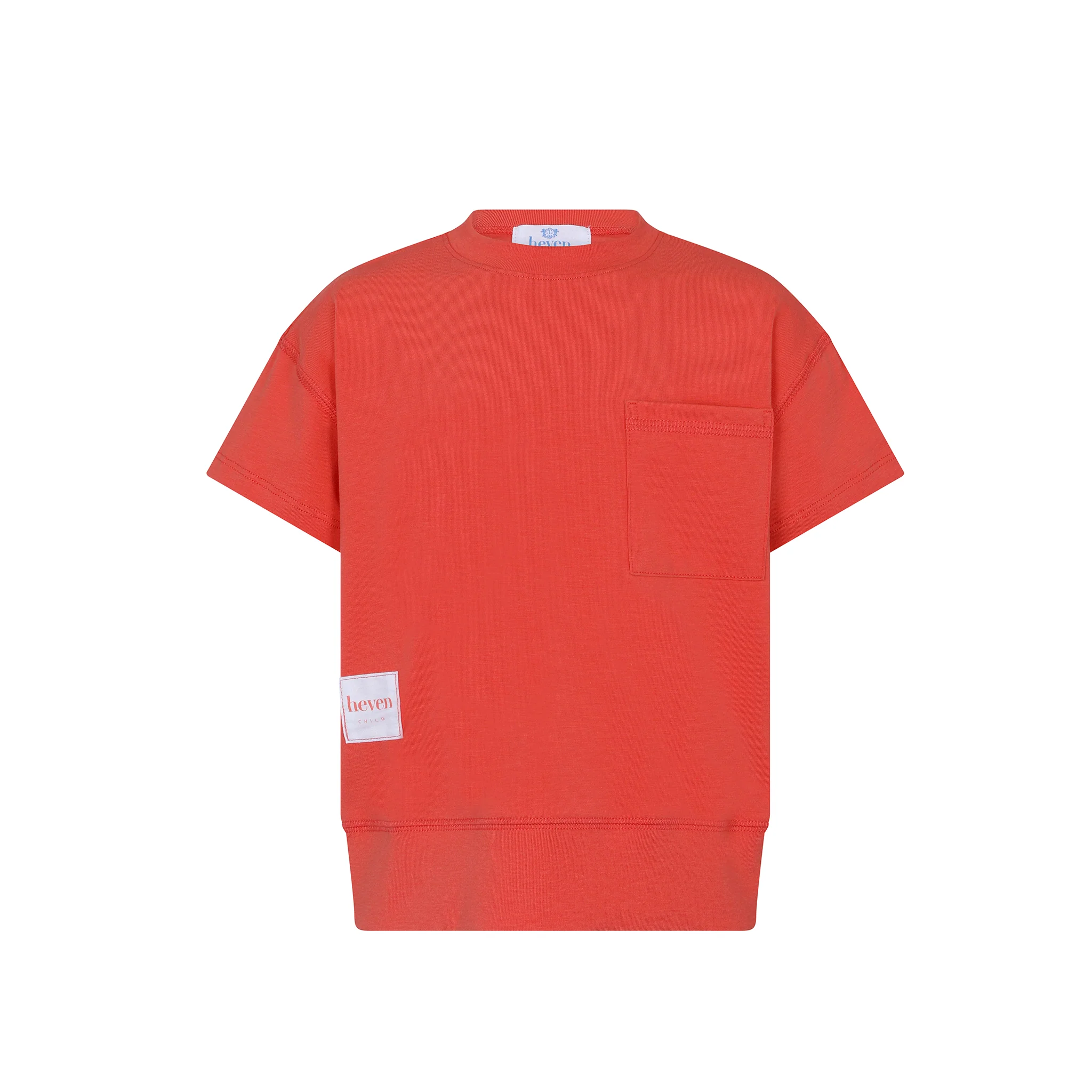 Heven Child Orange Short Sleeve Tshirt (H64)