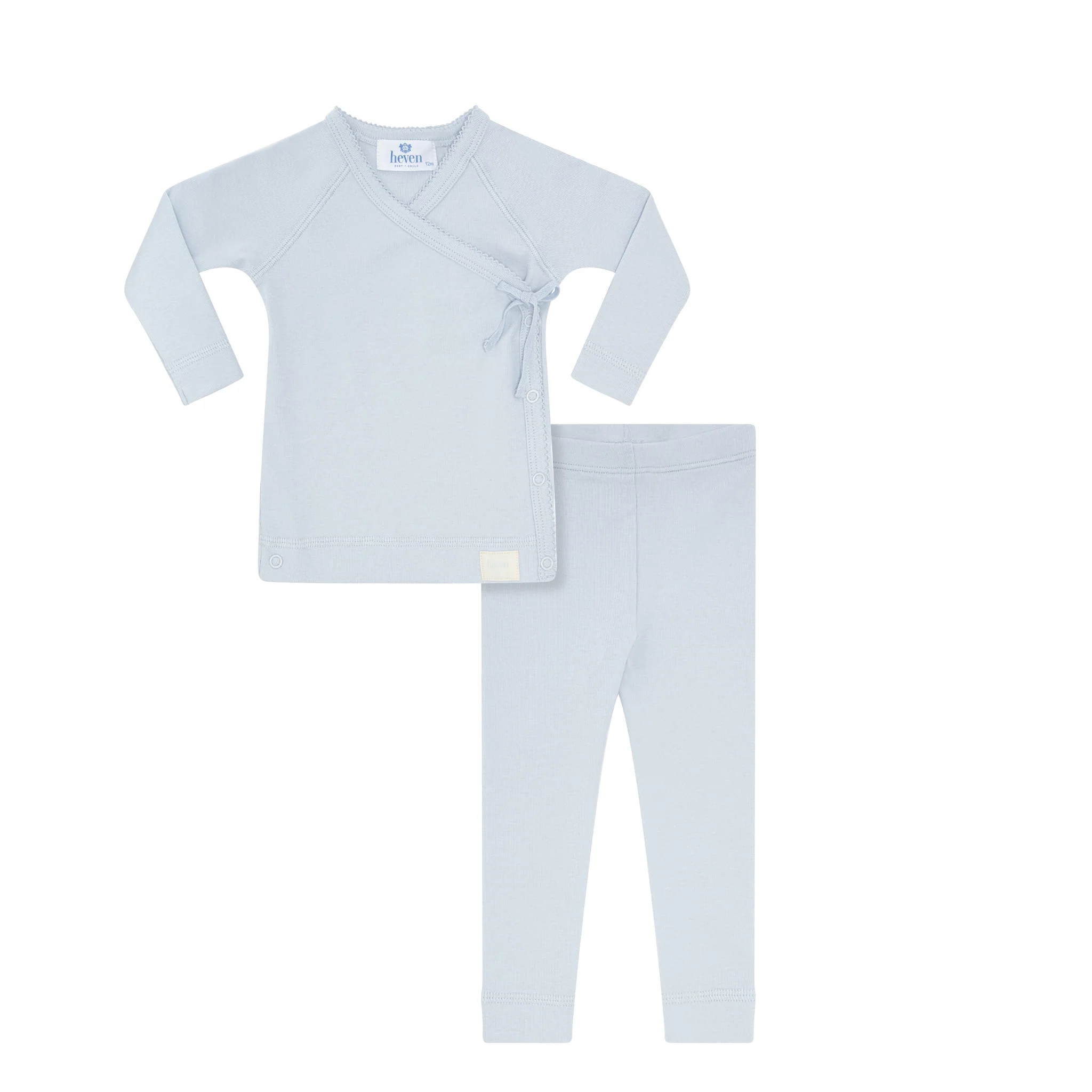Heven Child Wrap Set - No Feet Lt Blue (H69)