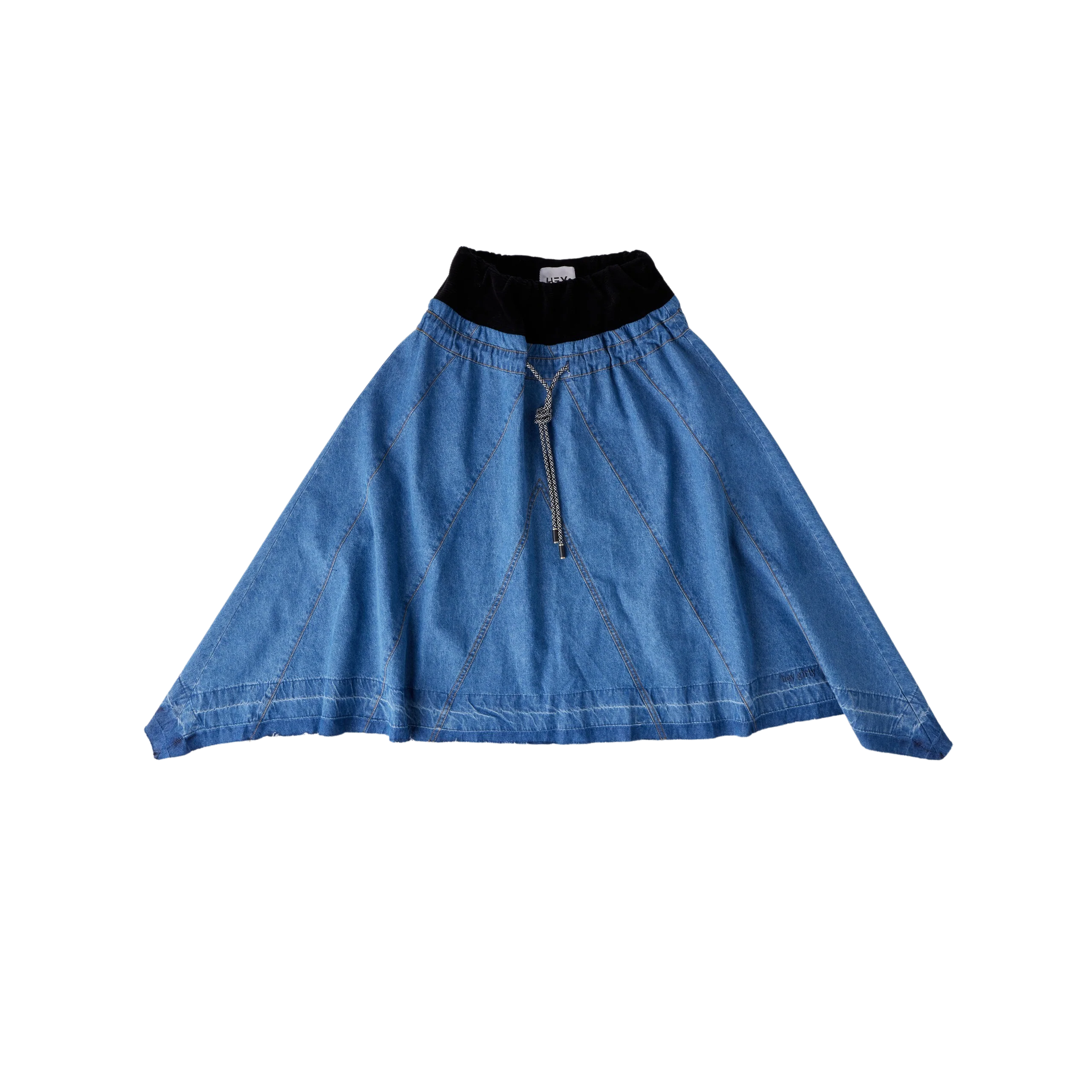 Hey Kid Denim and Corduroy Skirt