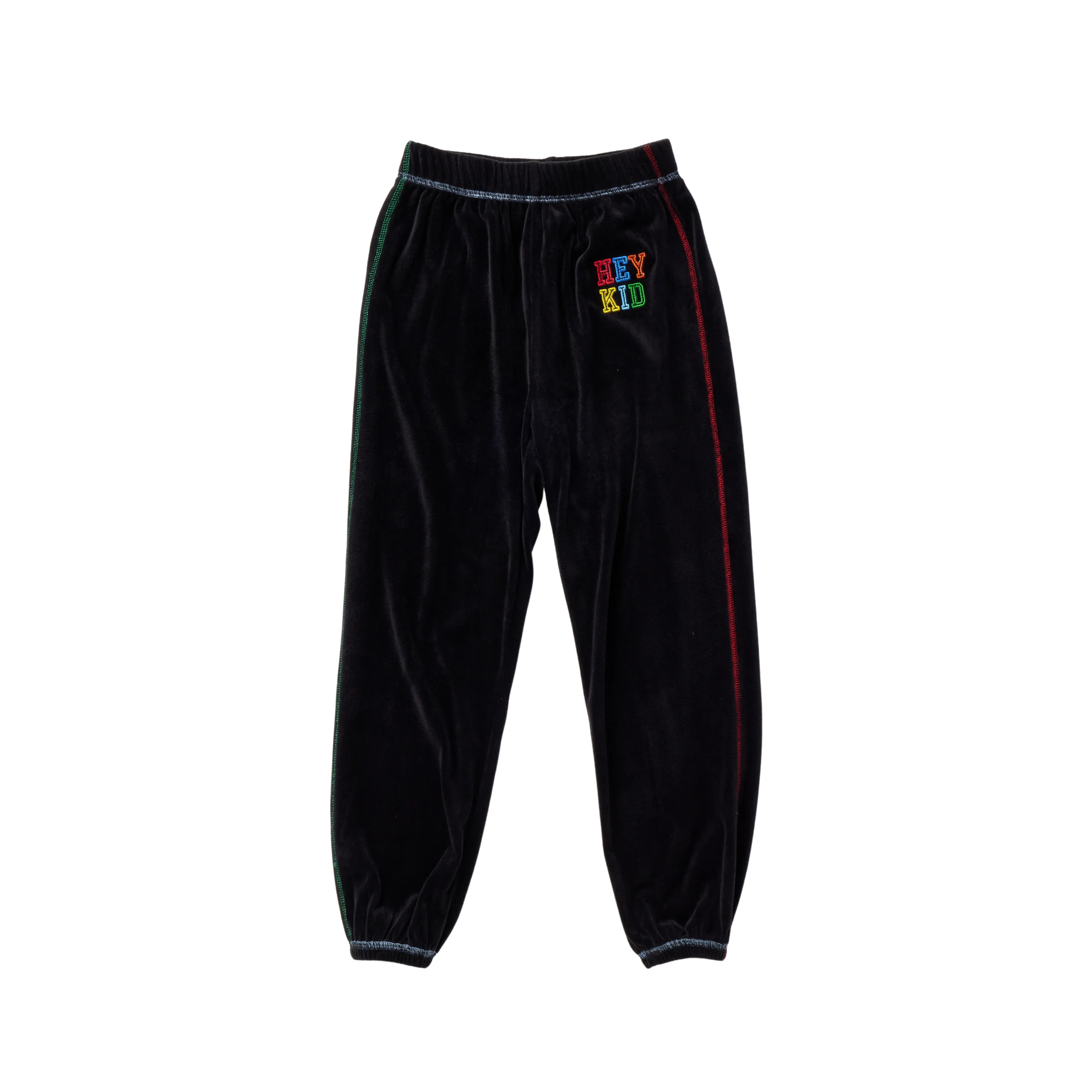Hey Kid Embroidered Velour Pants ( HK202 )