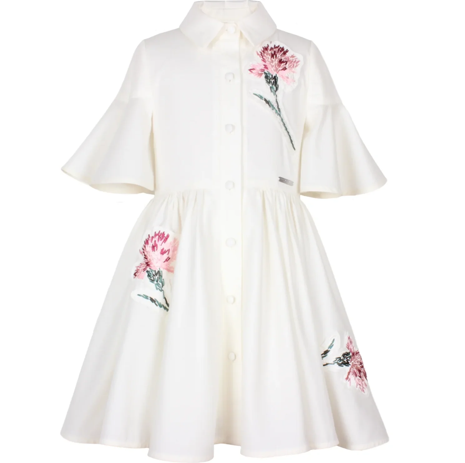 Jessie & James Flower Embroidery Little Sister Dress
