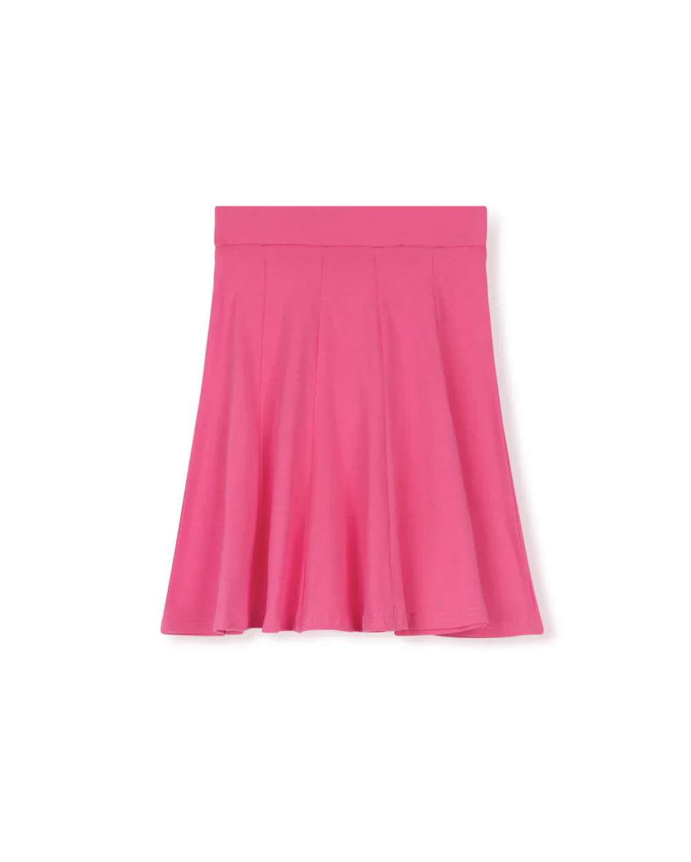 Cabana Pink Cotton Panel Skirt