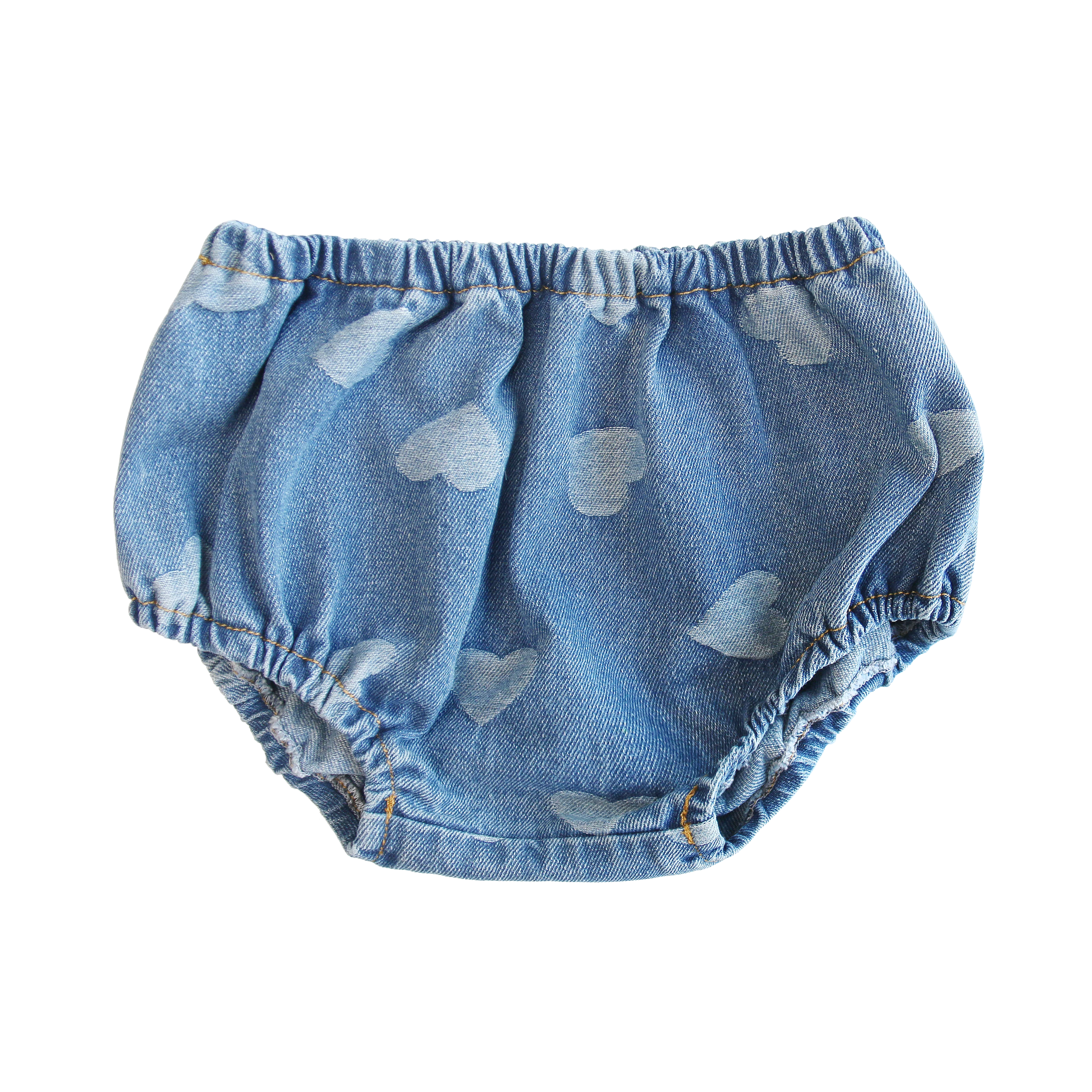 Little Parni Denim Denim Heart Bloomer (K601)