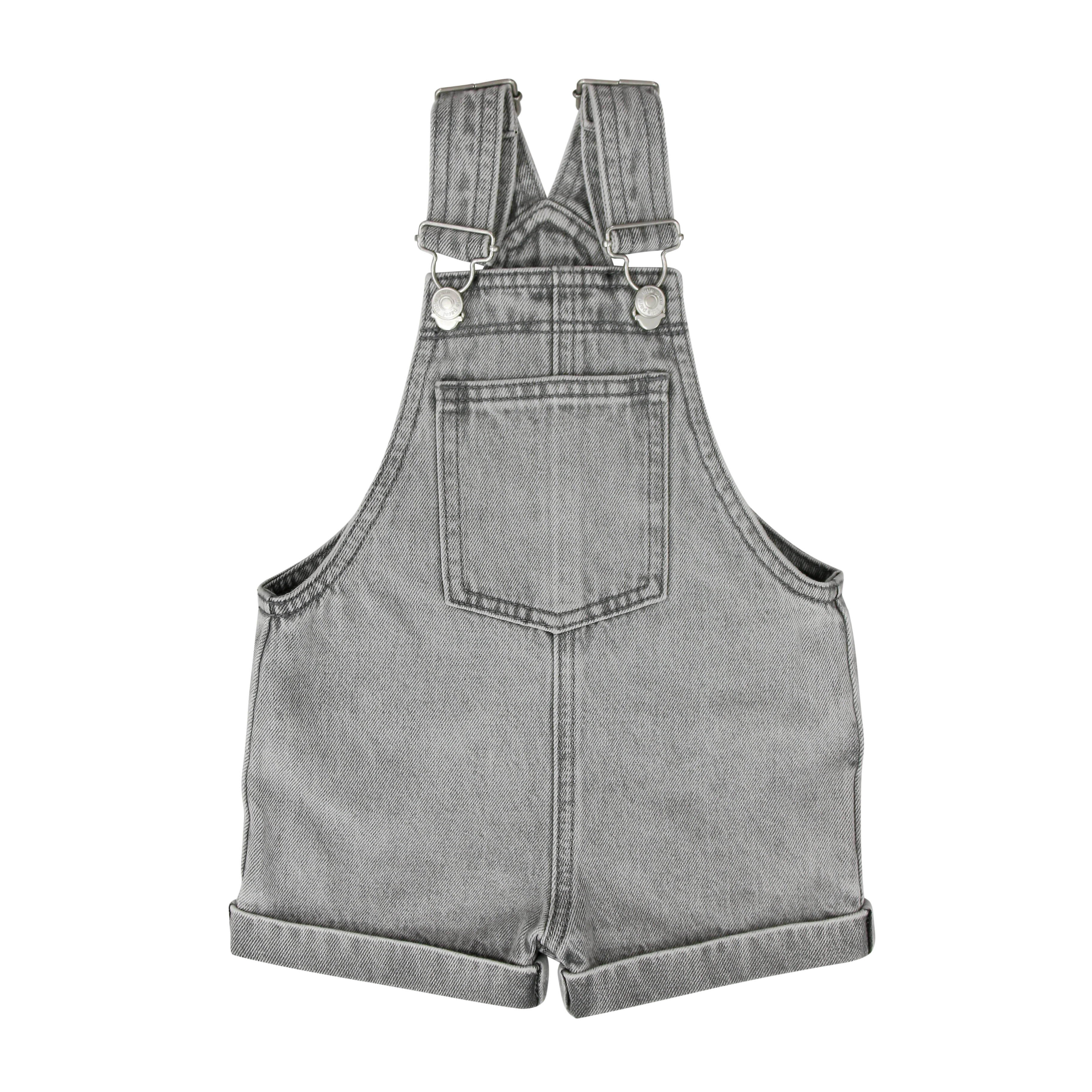 Little Parni Grey Denim Denim Overall (K610)