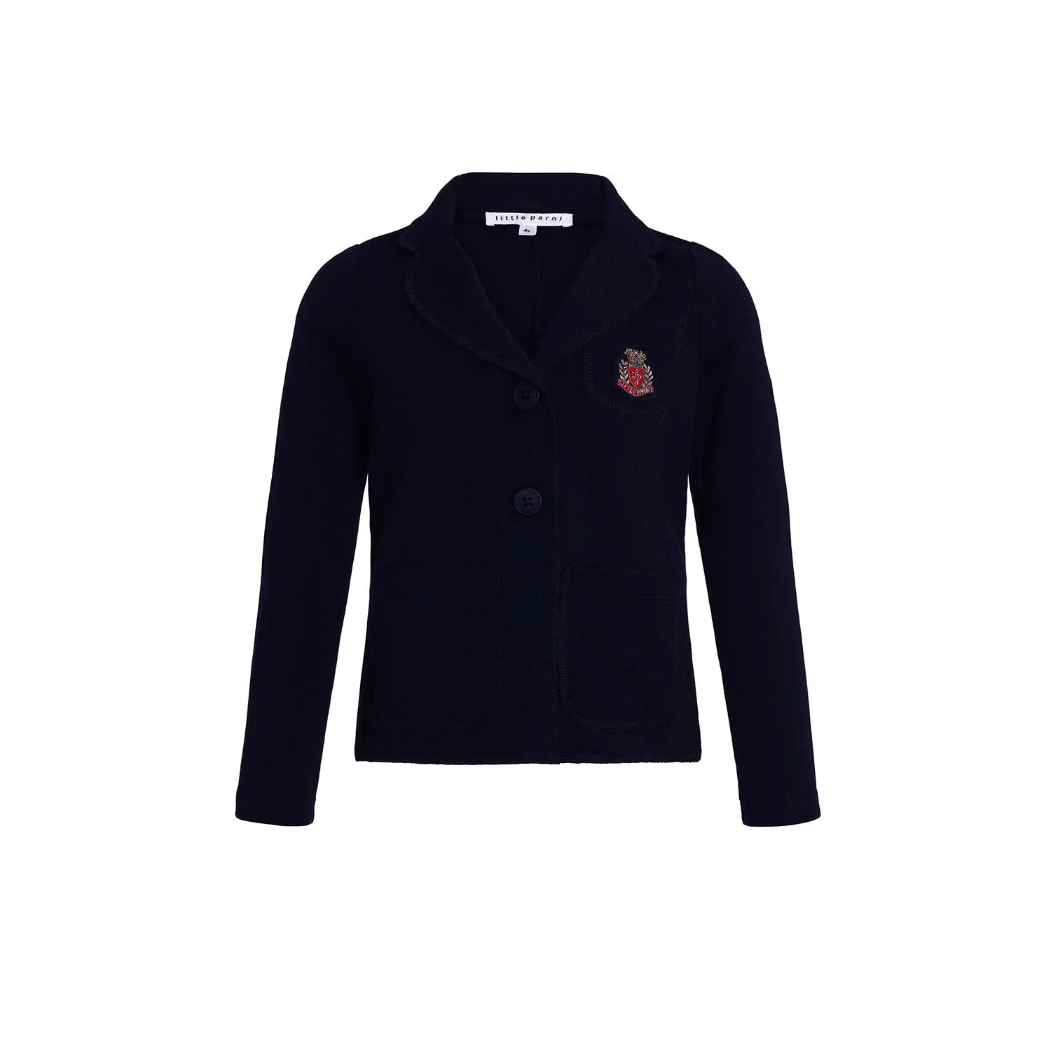 Little Parni Navy Blue Boys Blazer (K648)
