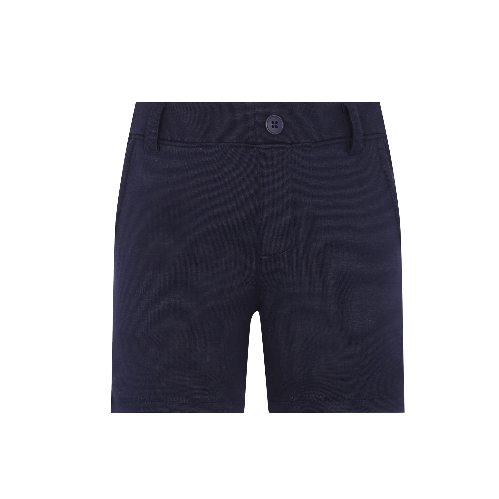 Little Parni Navy Blue Boys Shorts (K649)