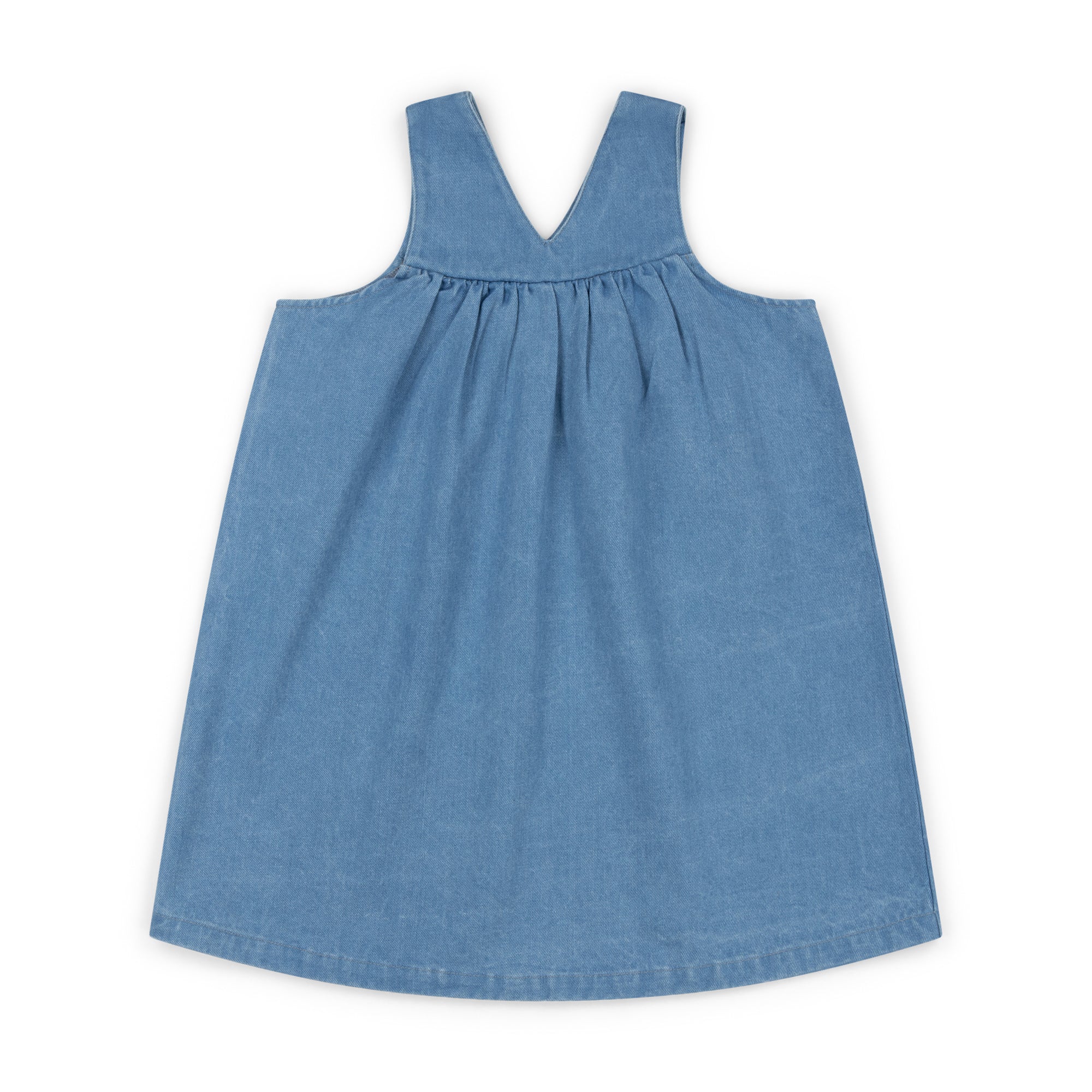 Kai & Kelly Chambray Denim Jumper