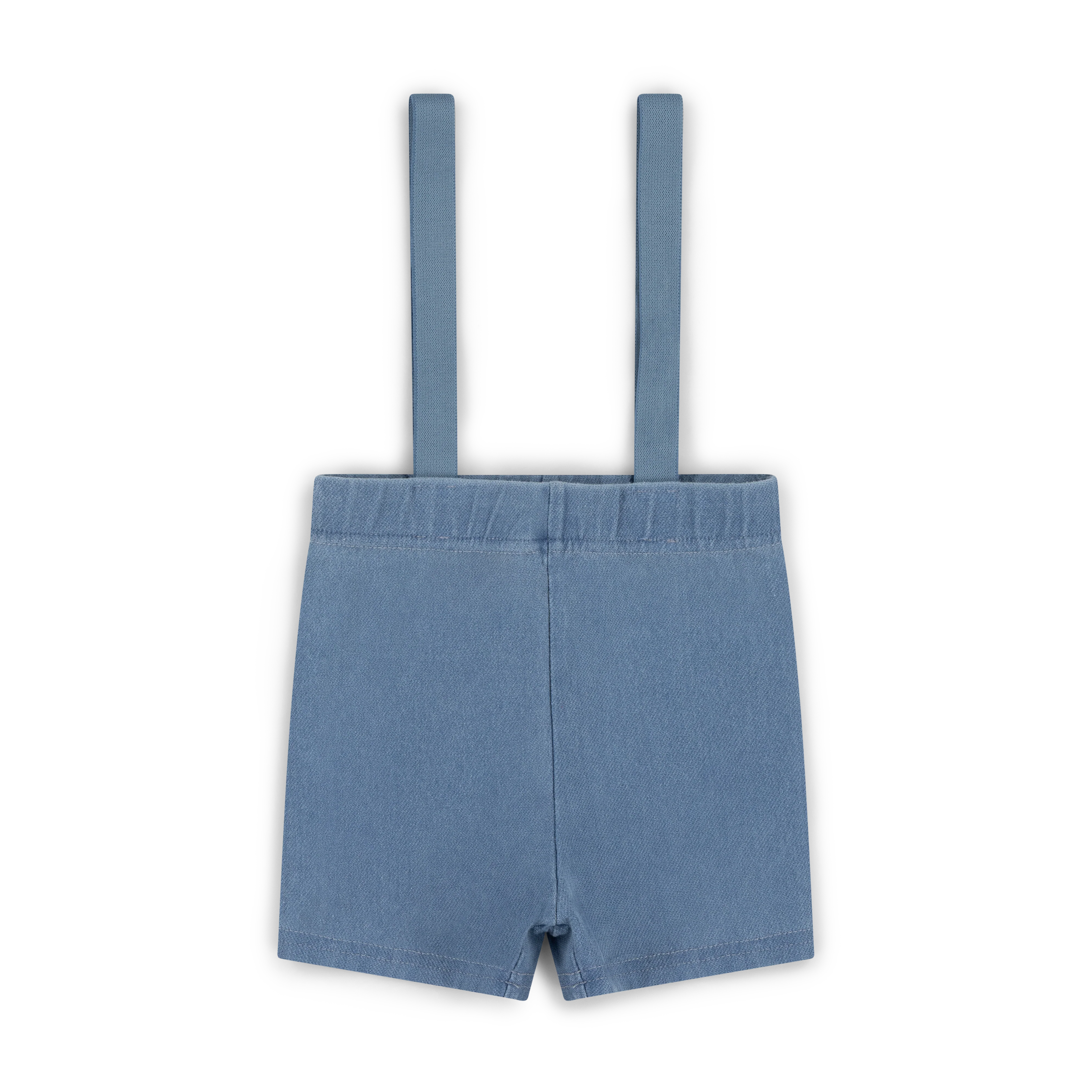 Kai & Kelly Chambray Suspender Shorts
