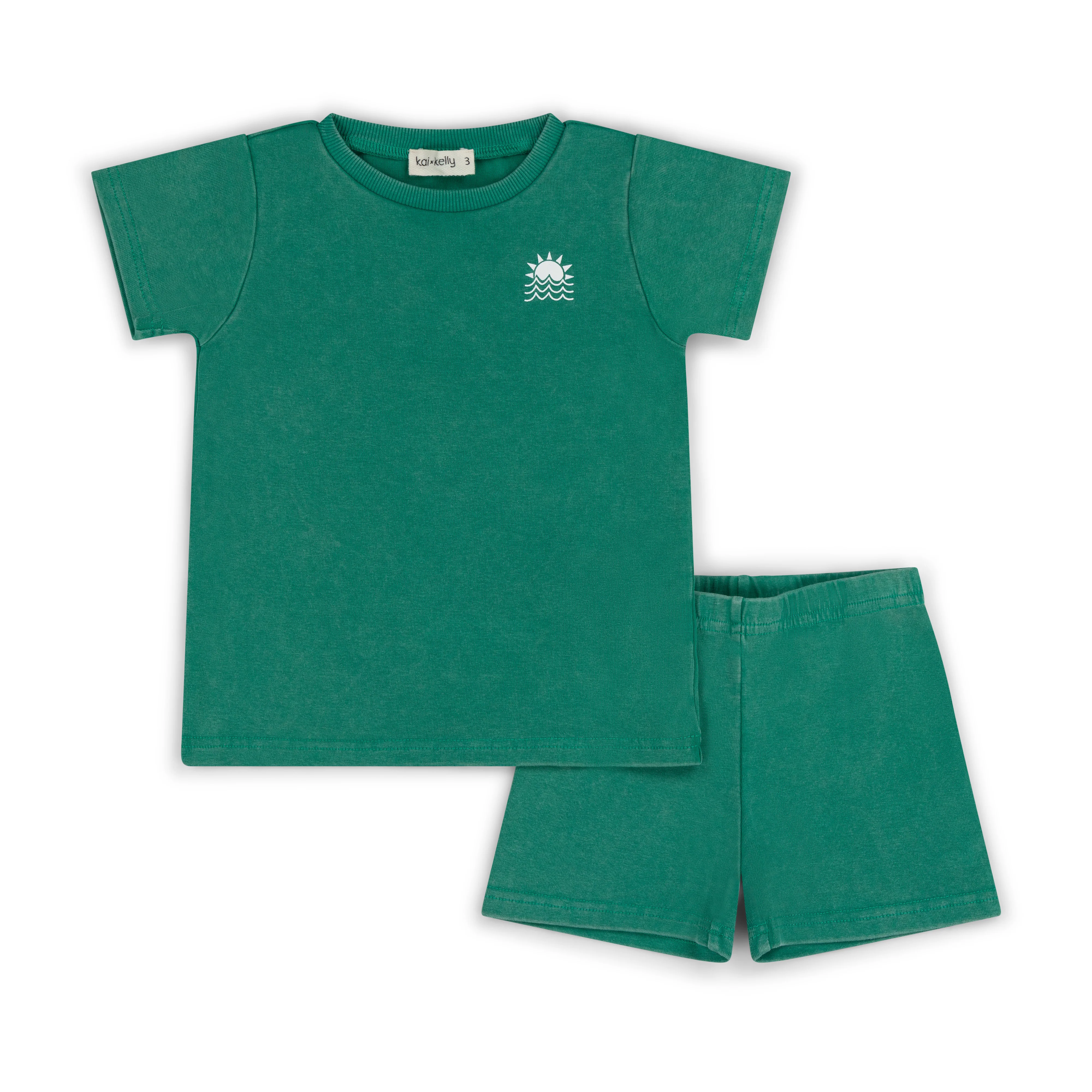 Kai & Kelly Green Short Set