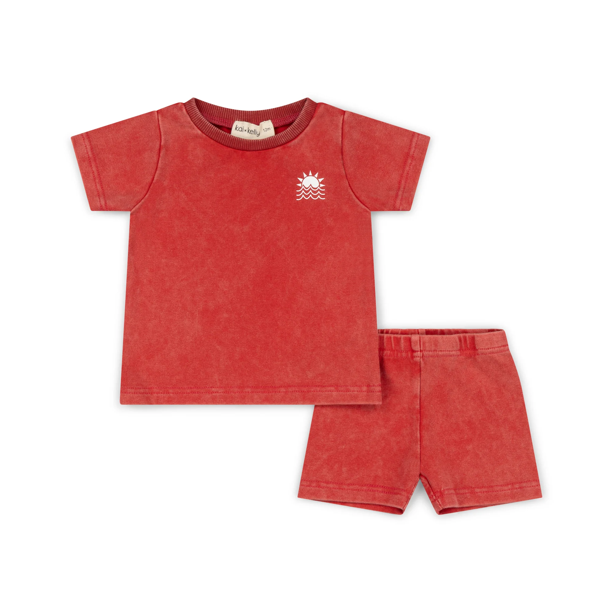 Kai & Kelly Red Short Set