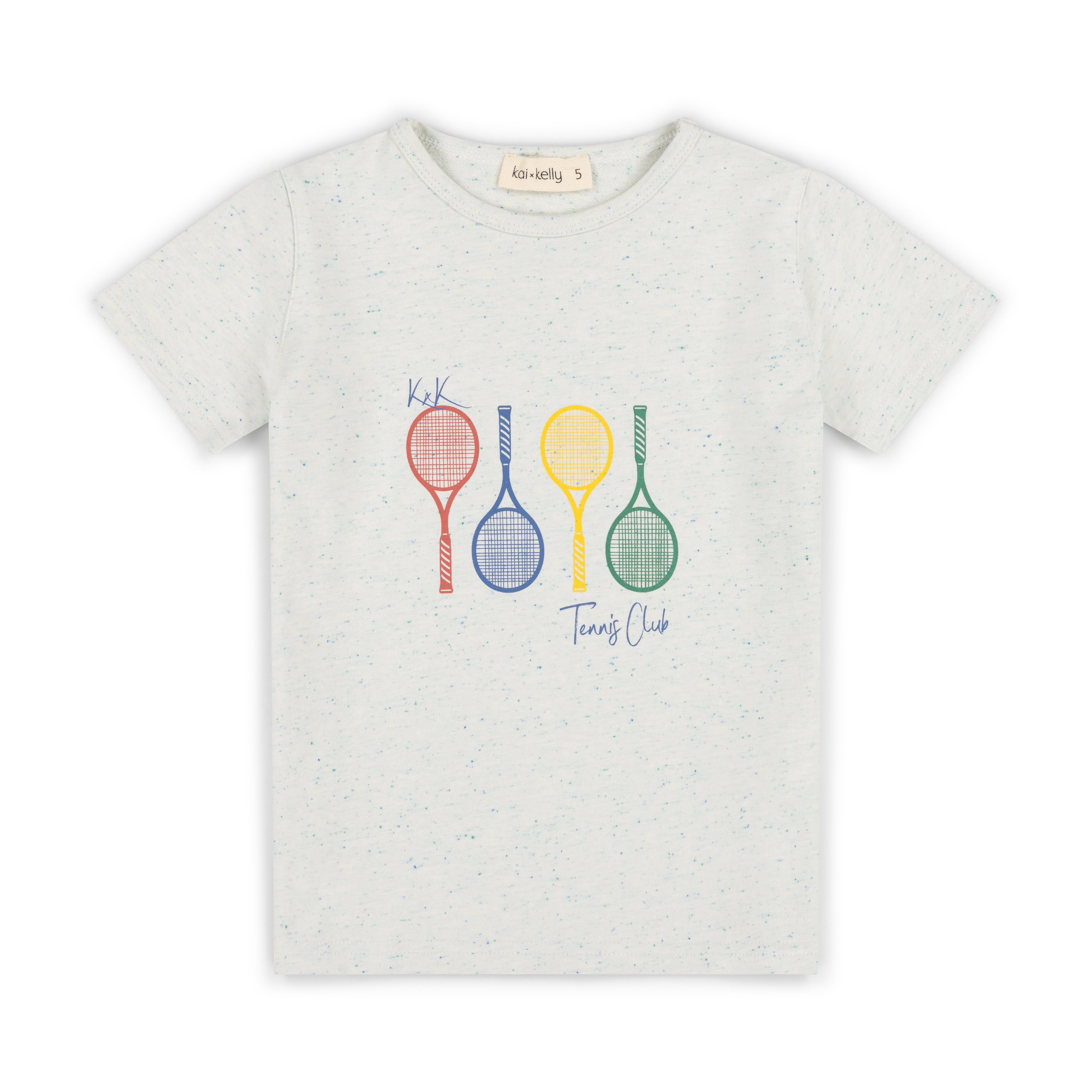 Kai & Kelly Speckled Multi Boy Tee S/S