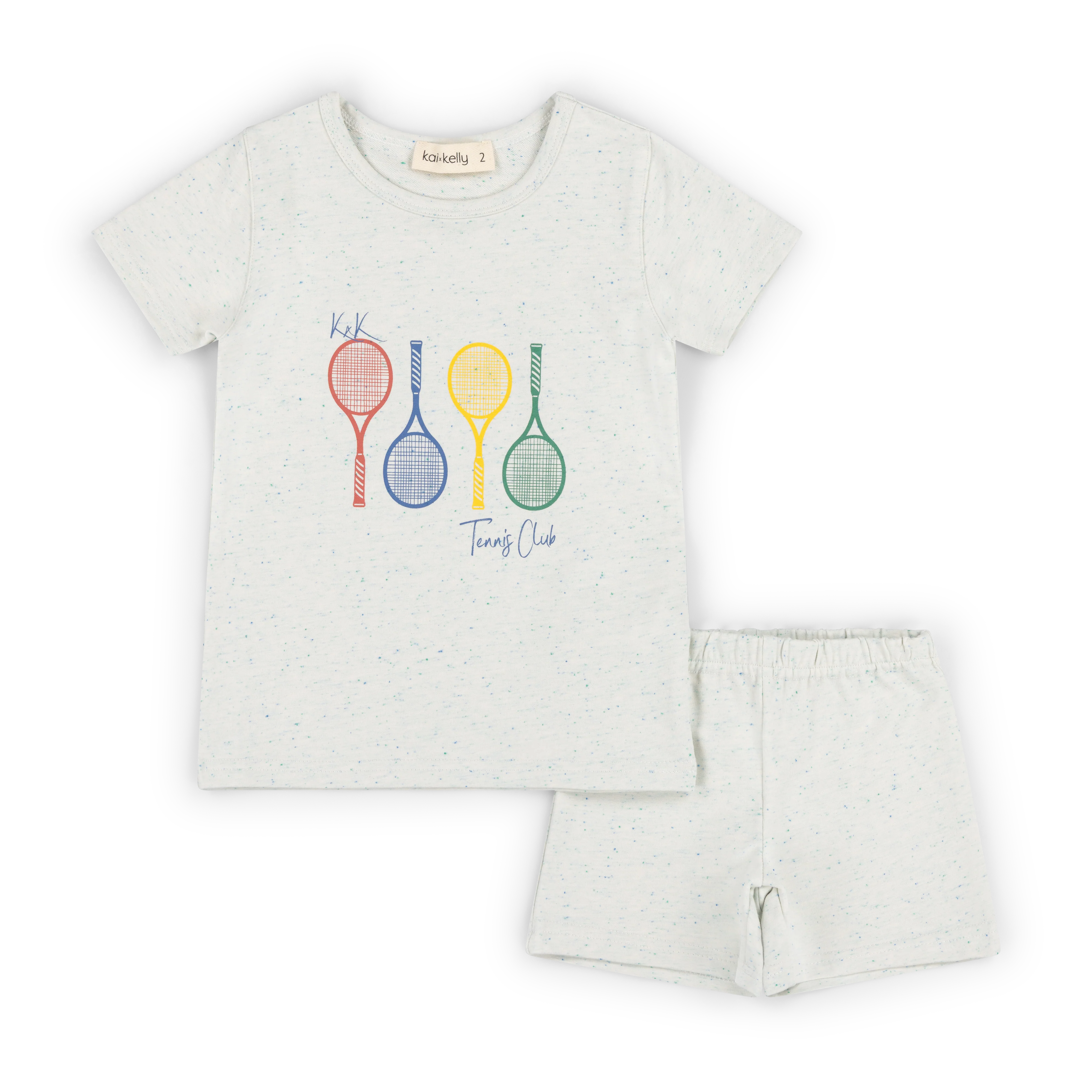 Kai & Kelly Speckled Multi Boys Set