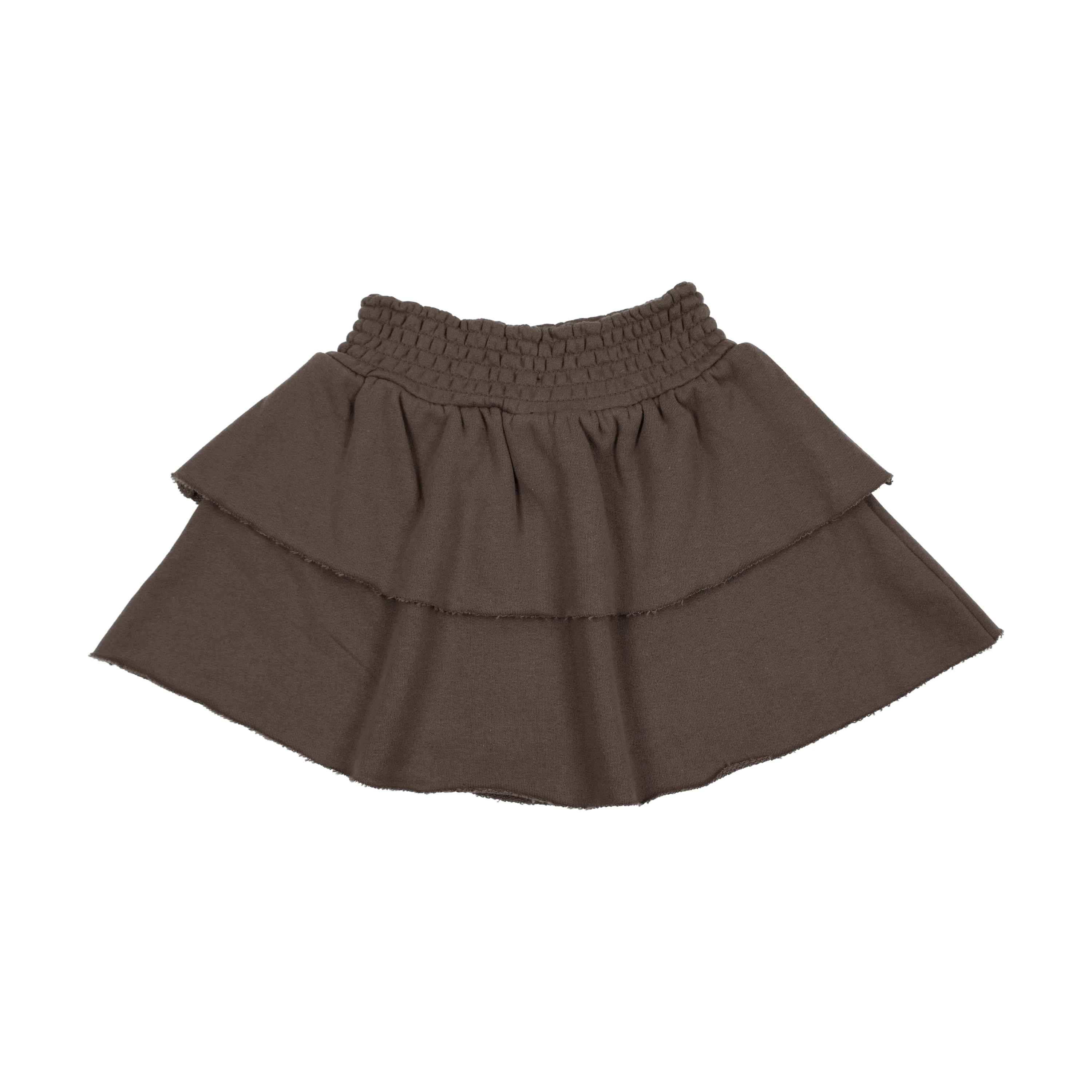 Kin And Kin Chestnut Tiered Skirt (Kaw25-21)
