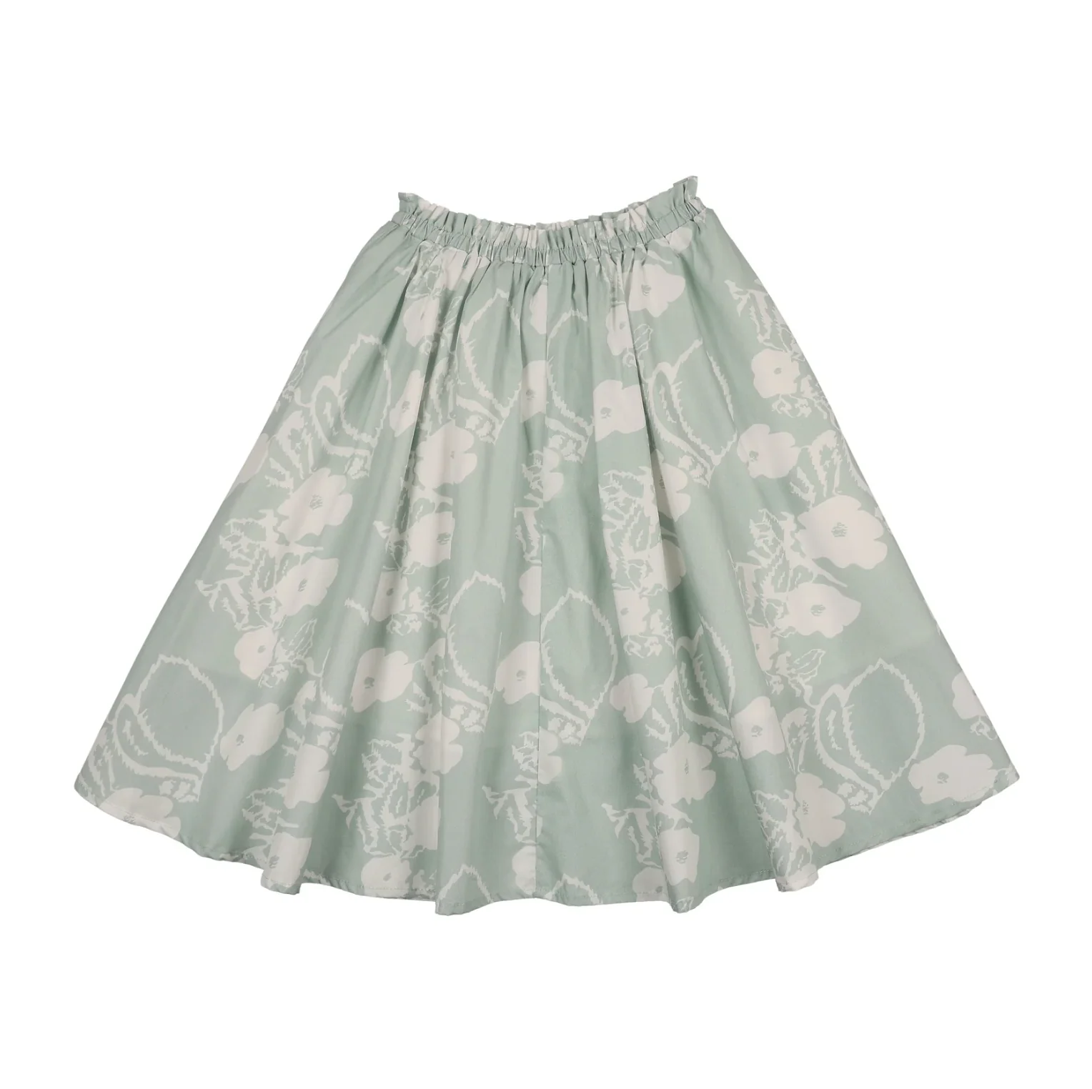 Kin And Kin Gathered Short Skirt - Floral Print SH7