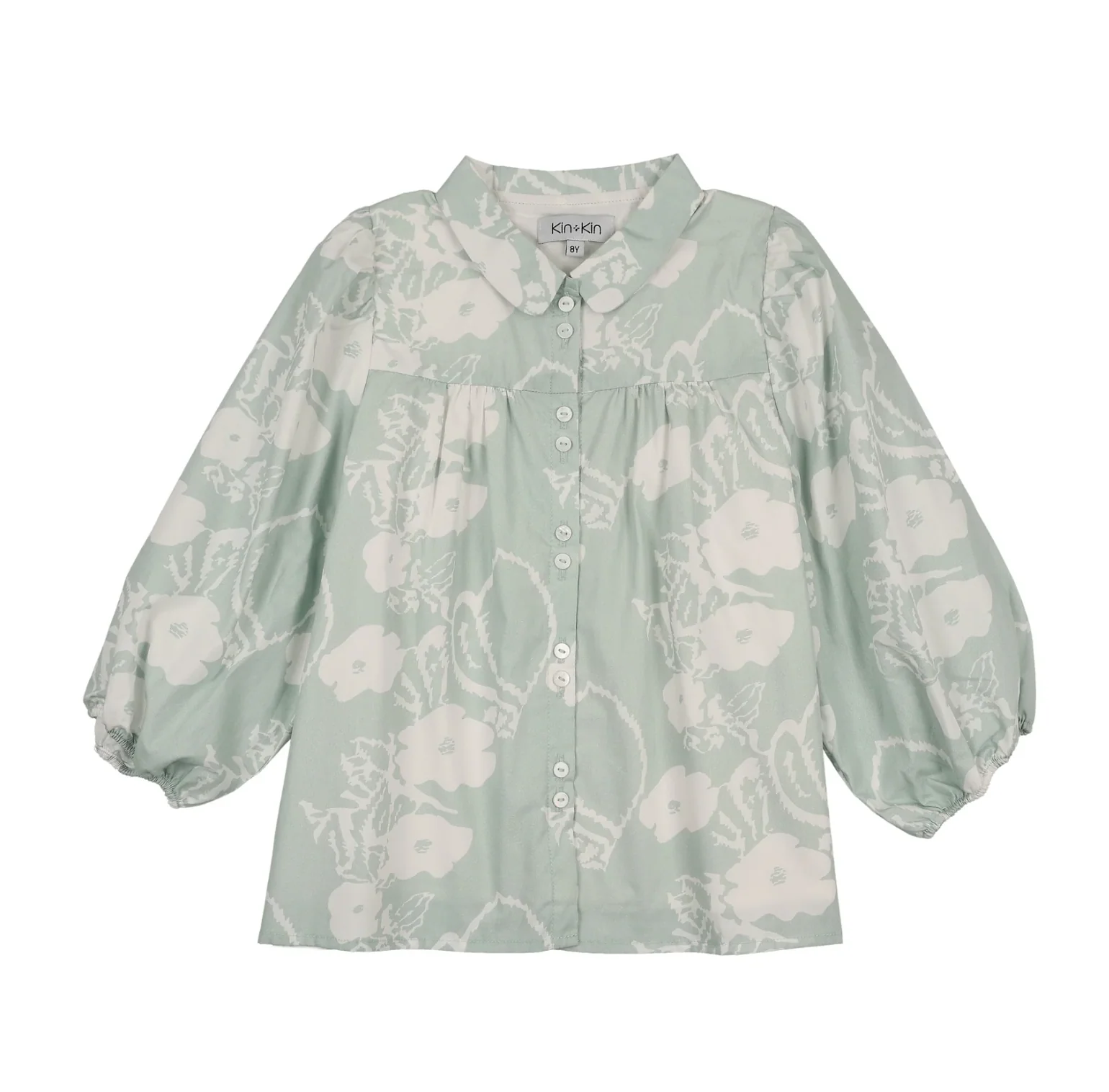 Kin And Kin Girl'S Shirt - Floral Shirt SH23