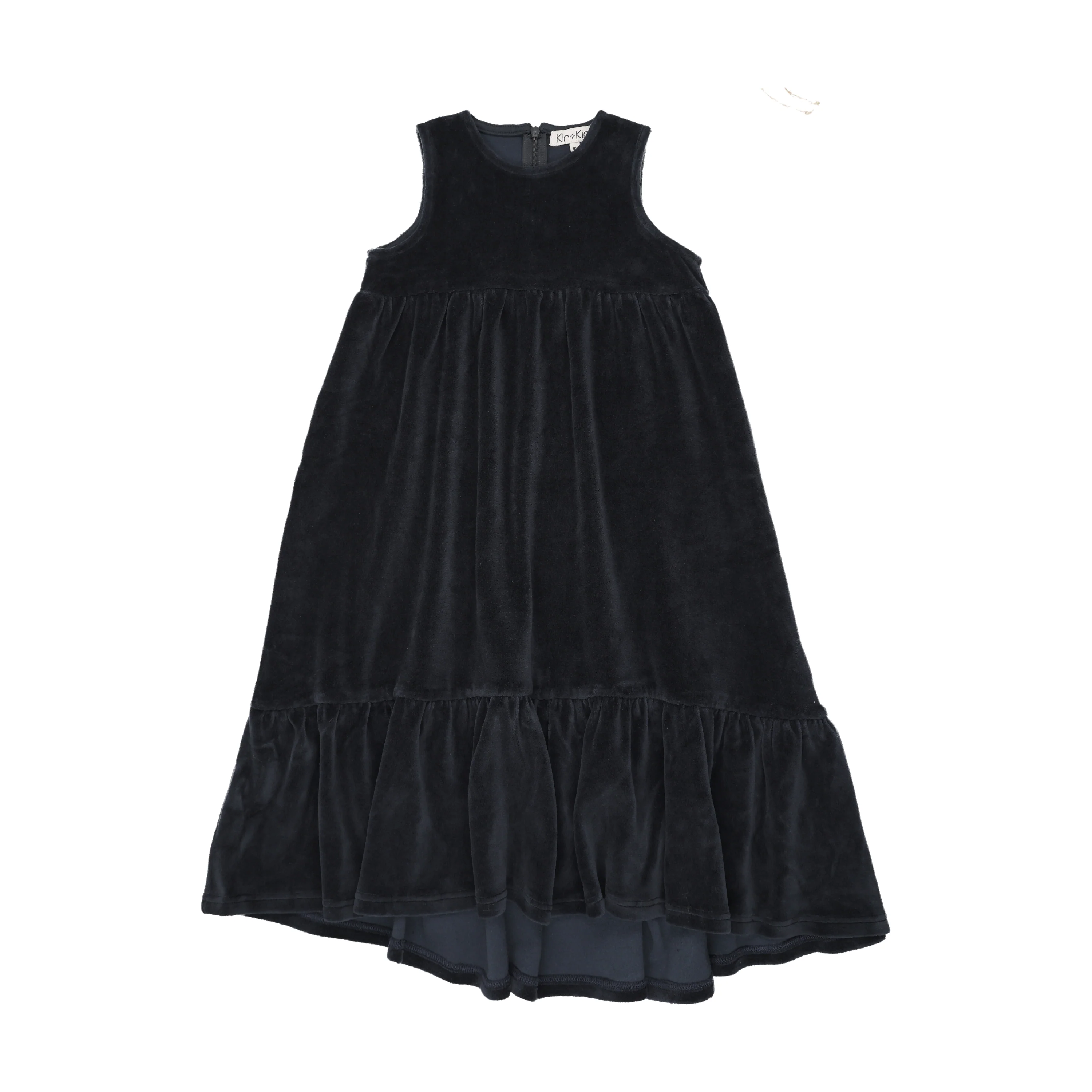 Kin And Kin Navy Maxi High Low Jumper (K320)