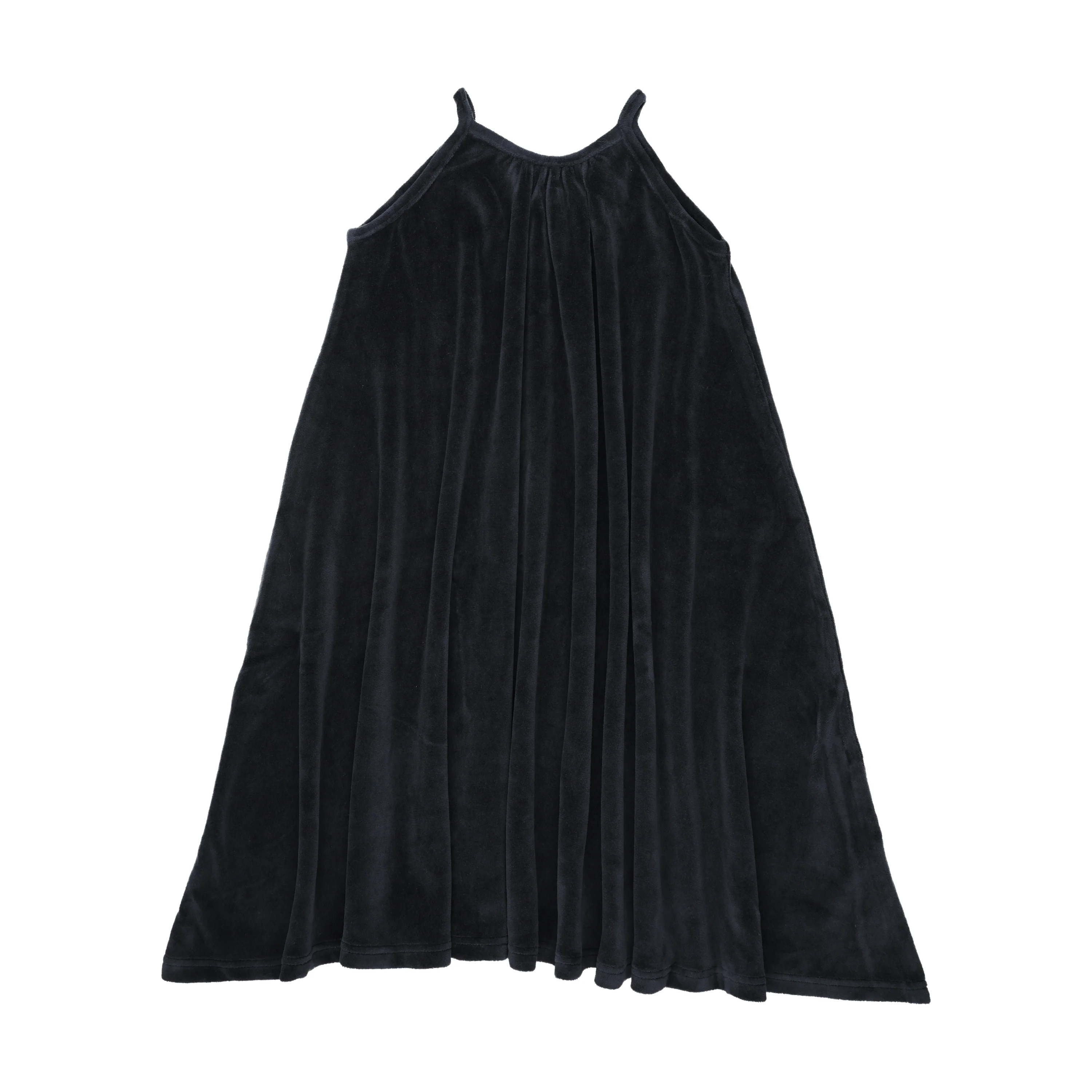 Kin And Kin Navy Velour Maxi (K323)