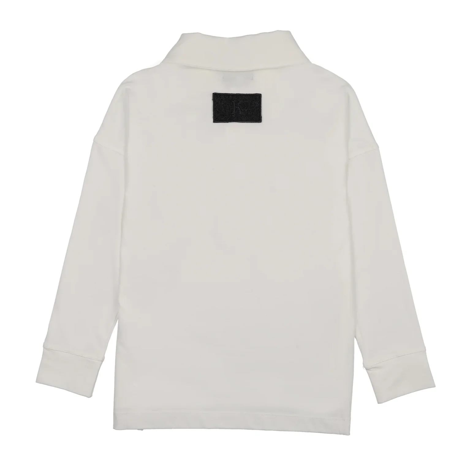 Kin And Kin White/ Black Trimming Teen Oversized T-Shirt (D21) - Image 2