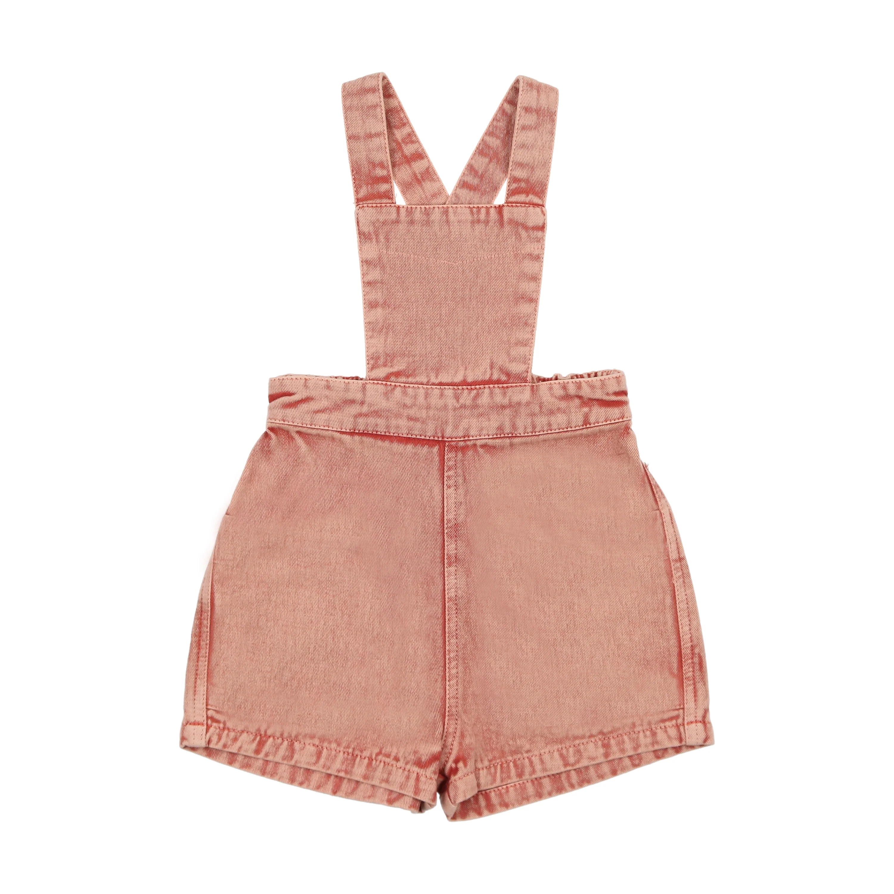Kin + Kin Pink Denim Denim Romper (K204)