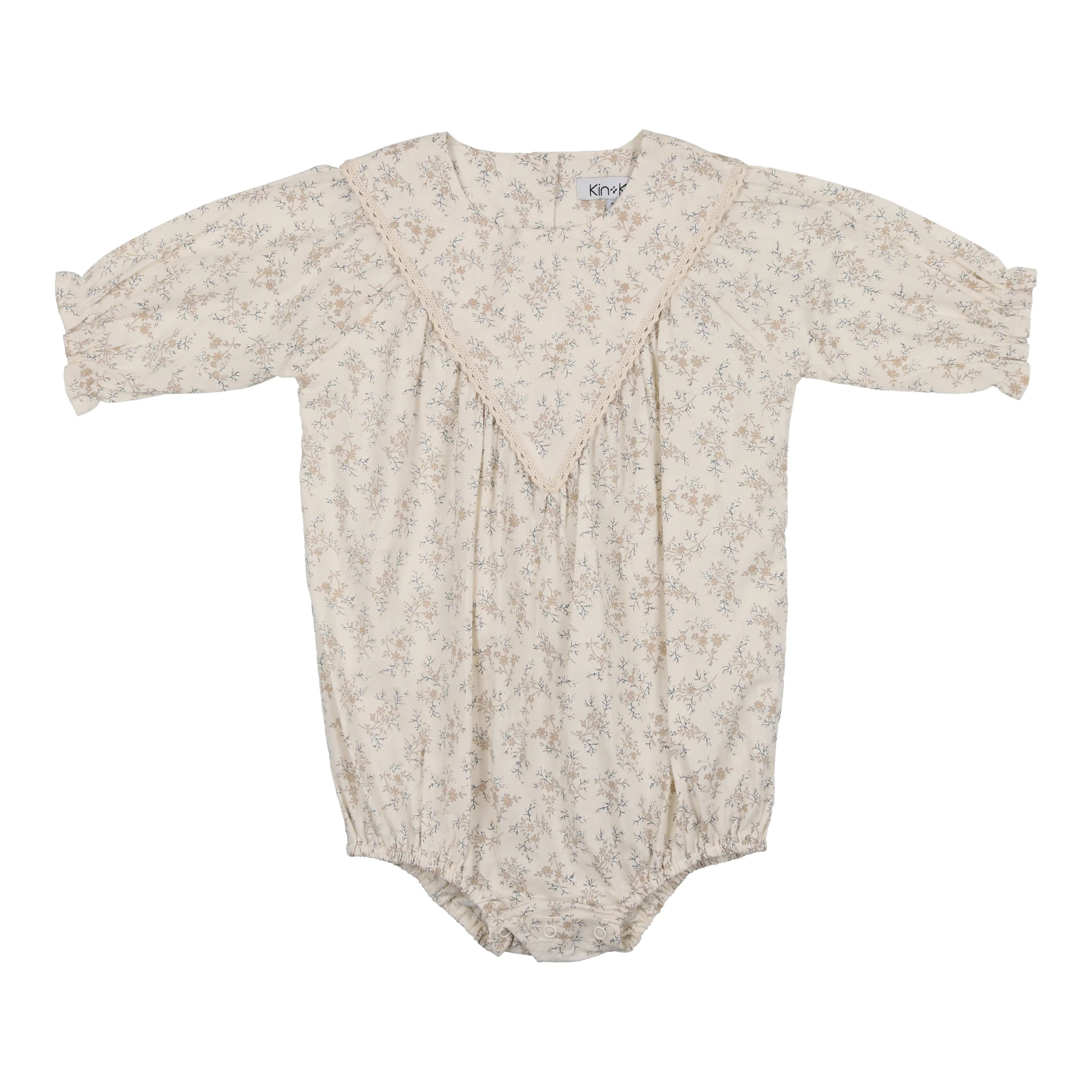 Kin+Kin Weekend V Romper Printed