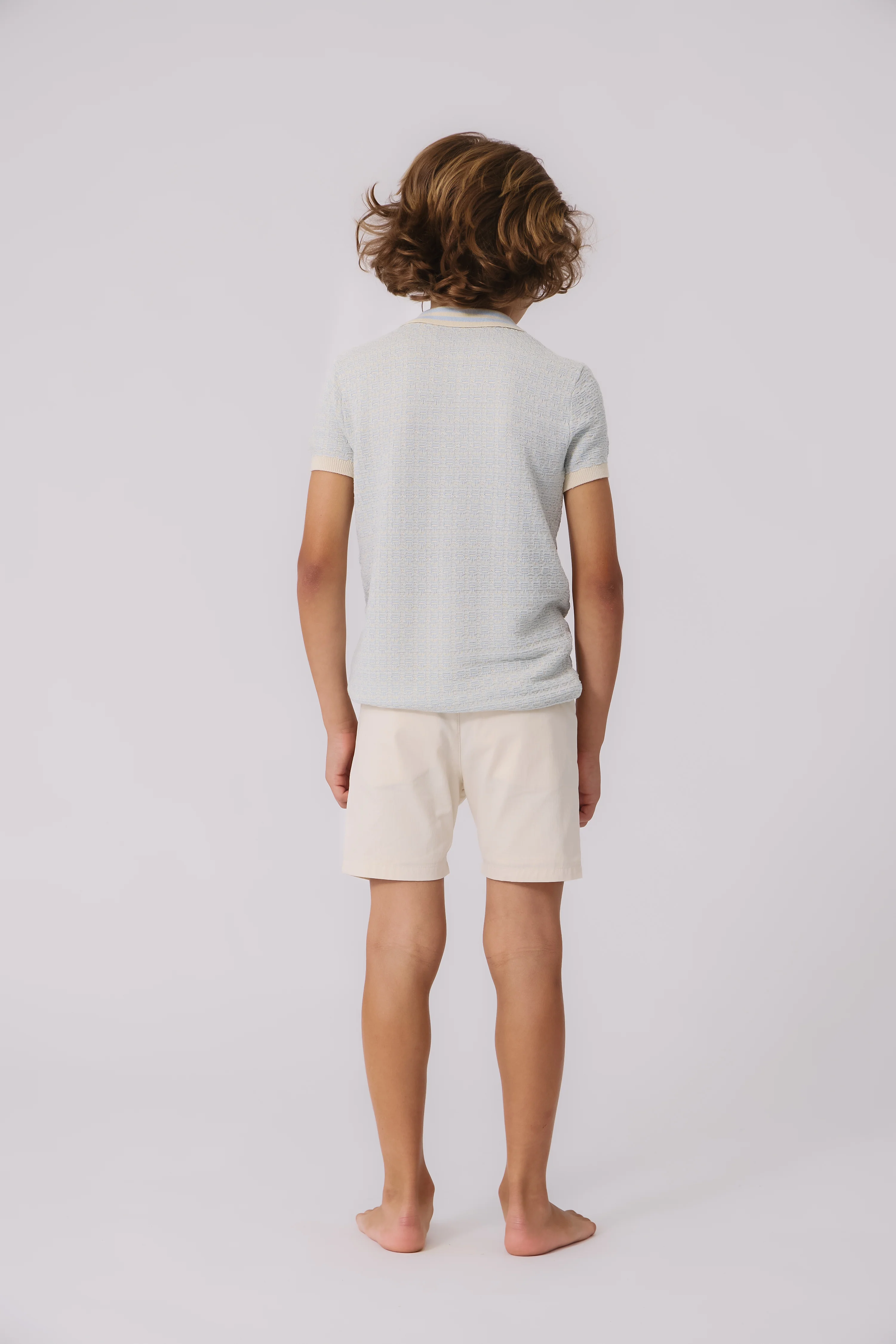 Kipp Blue Logan Knit Sweater - Image 4