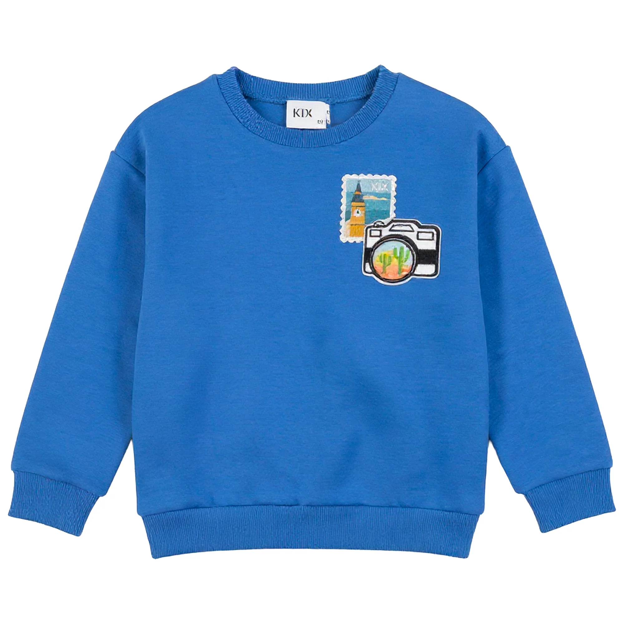 Kix Blue Travel Sweatshirt K7248