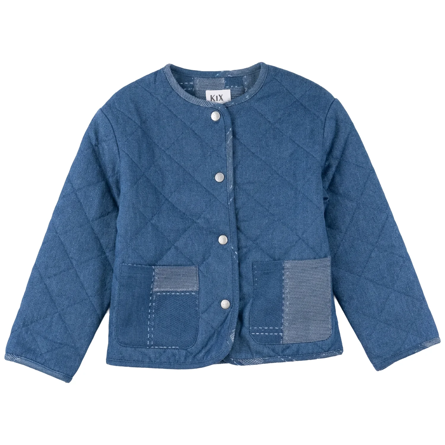 Kix Denim Quilted Denim Jacket K7240