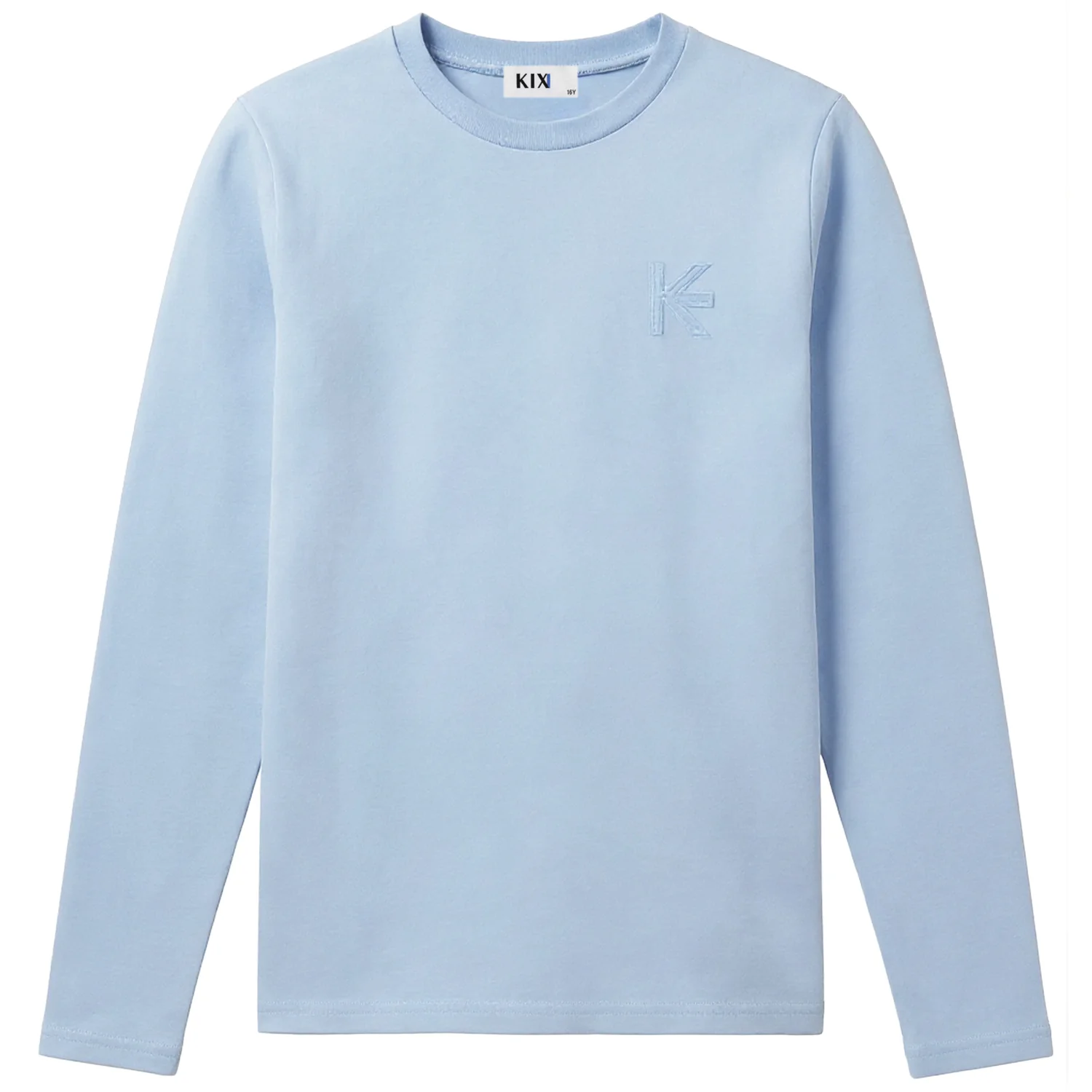 Kix Light Blue Washed Tee KT714