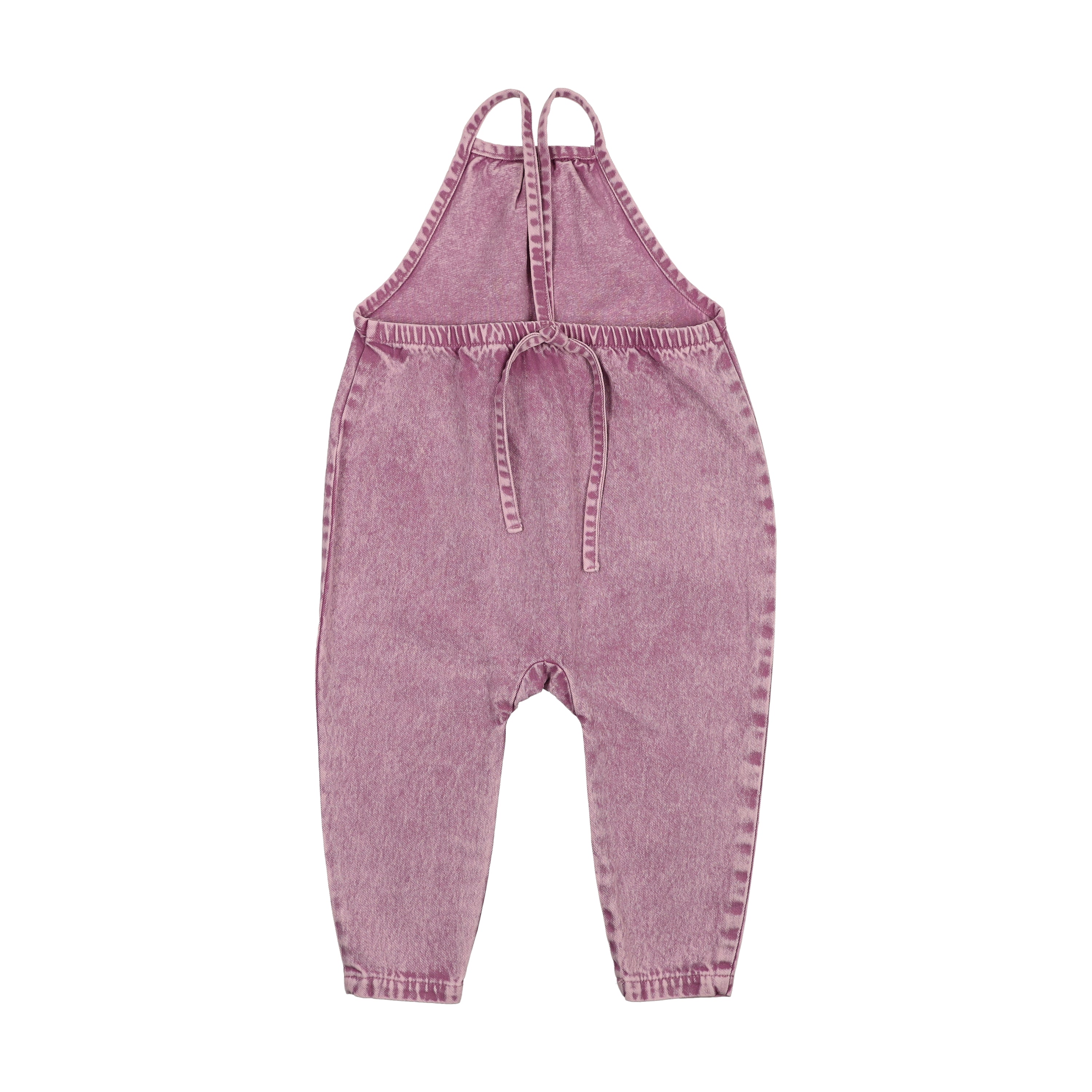 Kin And Kin Denim Long Romper - Mauve Denim - Image 2