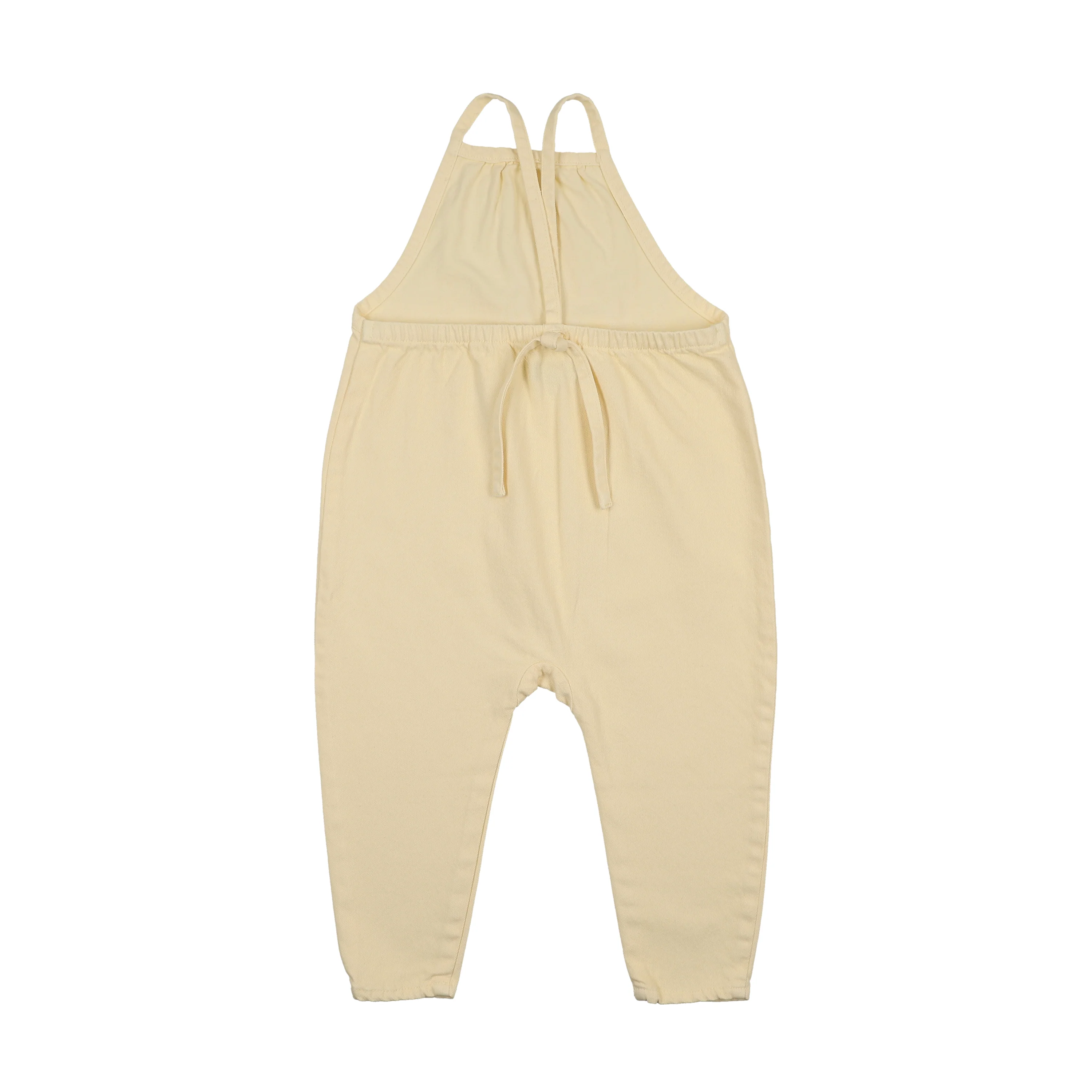 Kin And Kin Denim Long Romper - Yellow Denim - Image 2