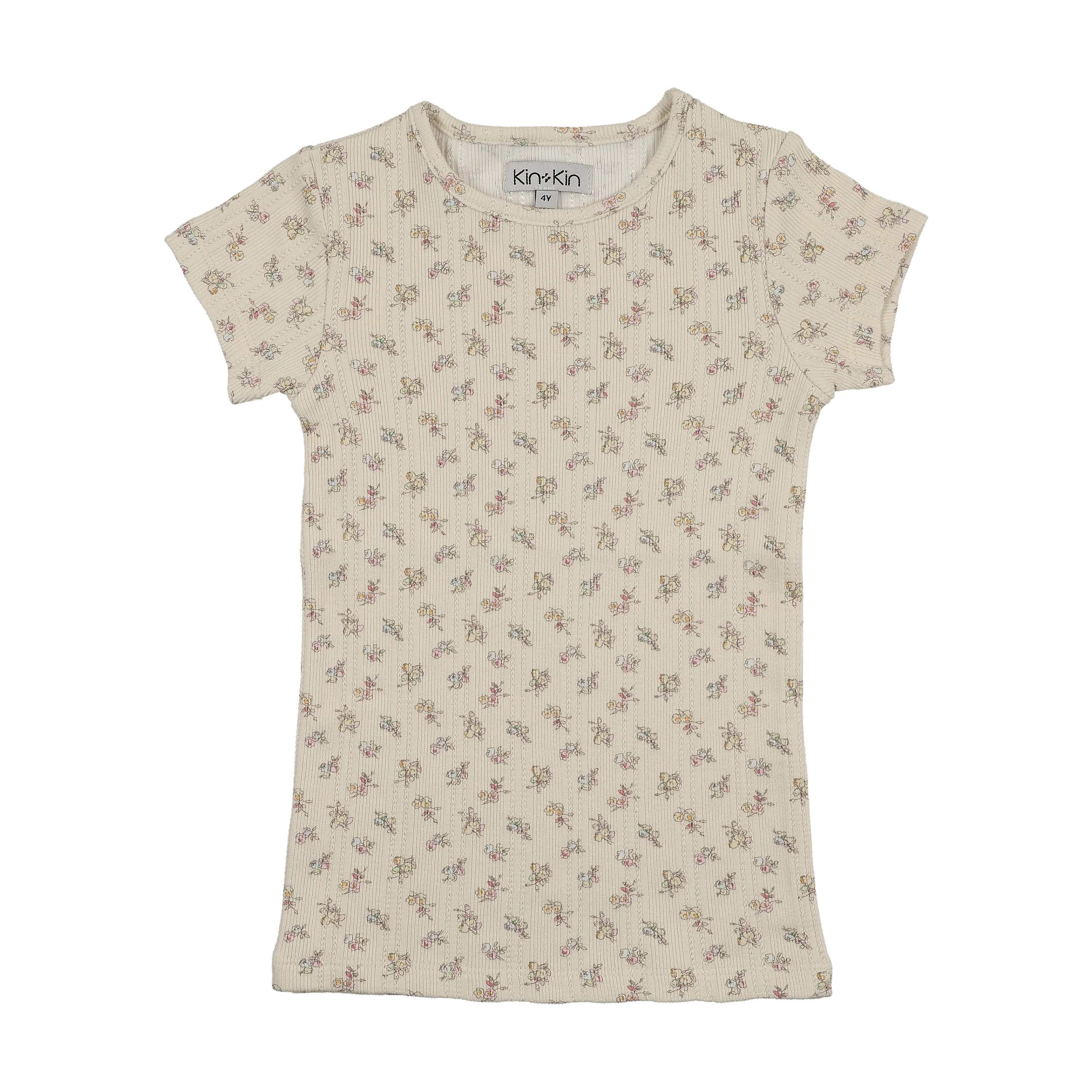 Kin And Kin Printed Short Sleeve T-Shirt - Floral