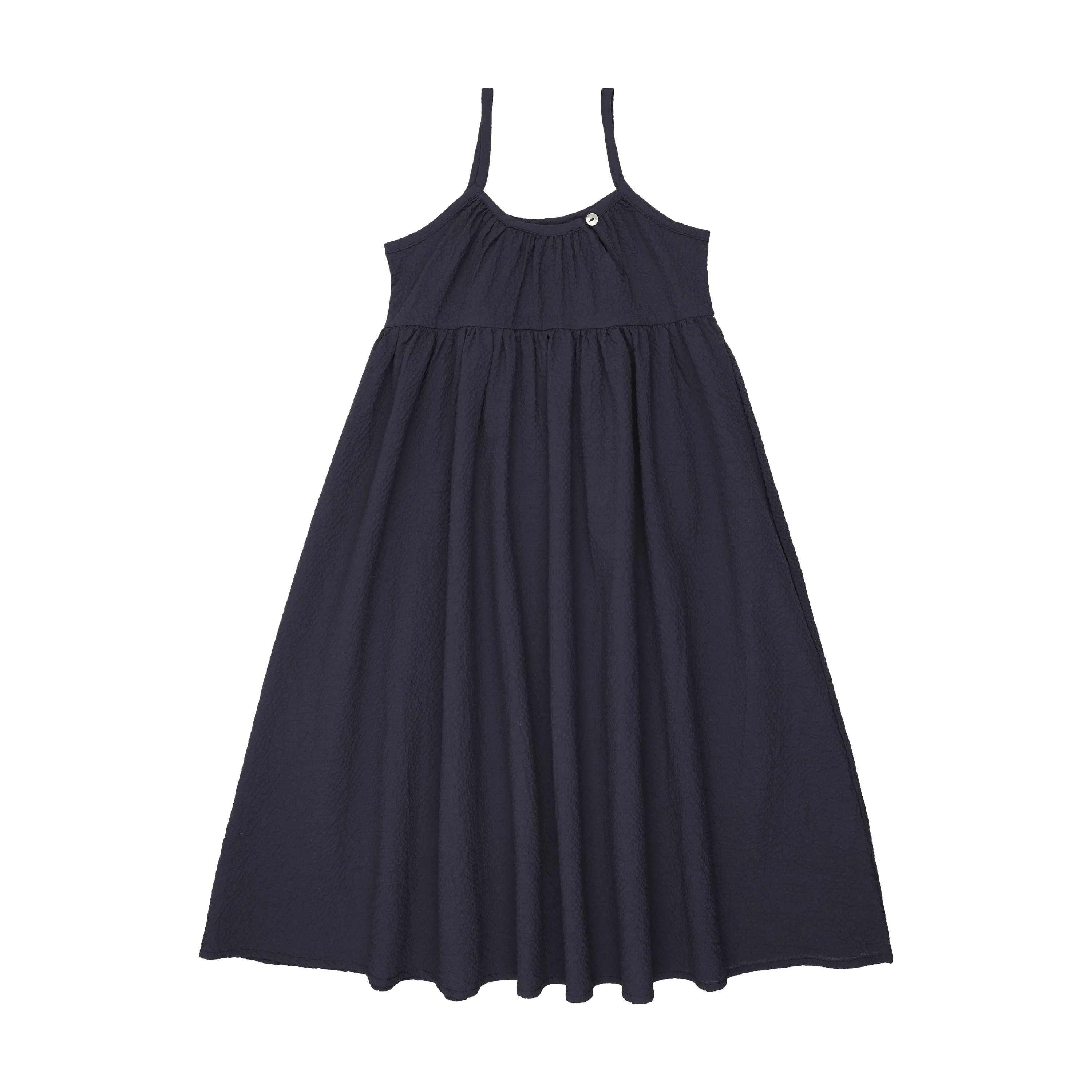 Kin And Kin High Waisted Jumper Maxi Length - Navy
